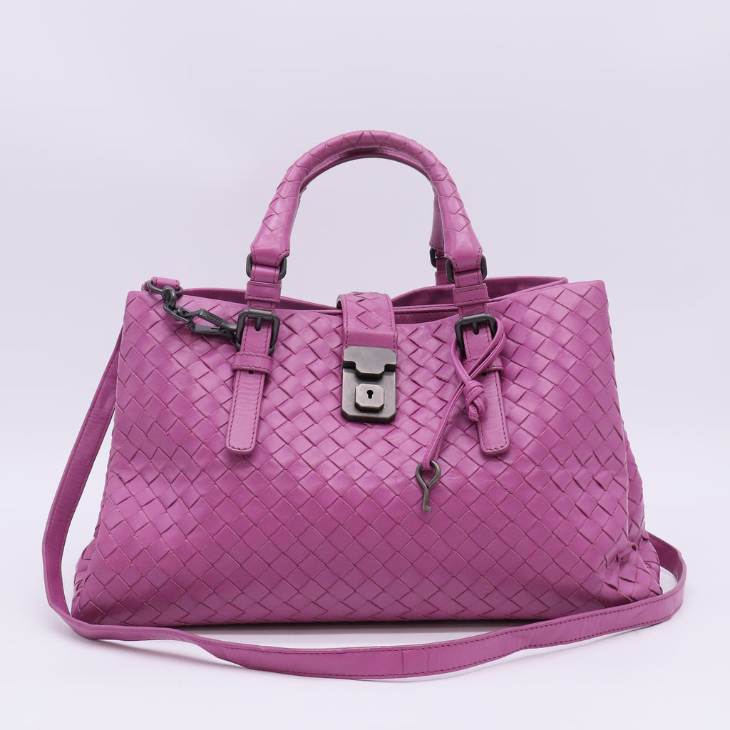 Nappa Intrecciato Small Roma Tote B23922