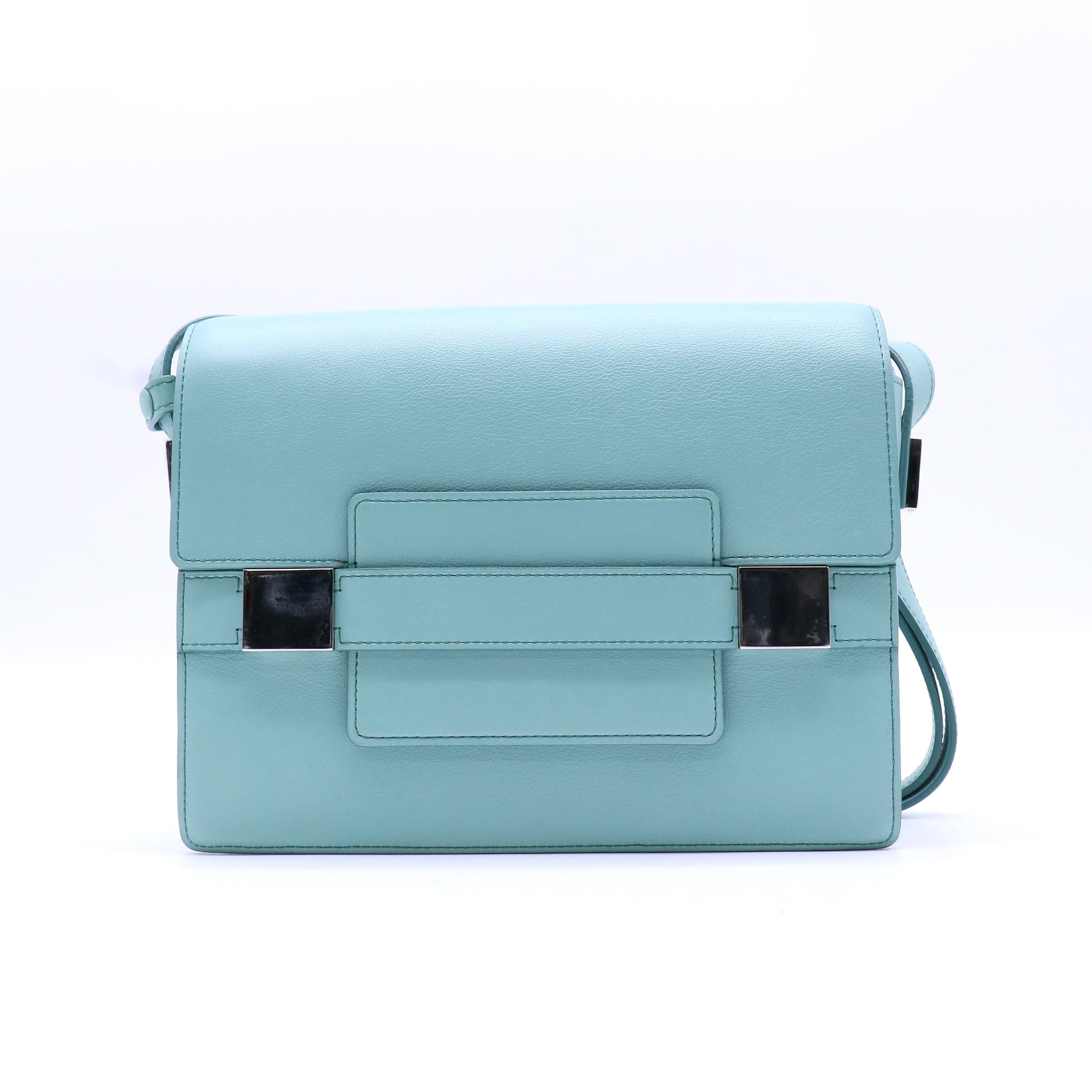 Delvaux Madame PM Leather Shoulder Bag Twins LDJ4078