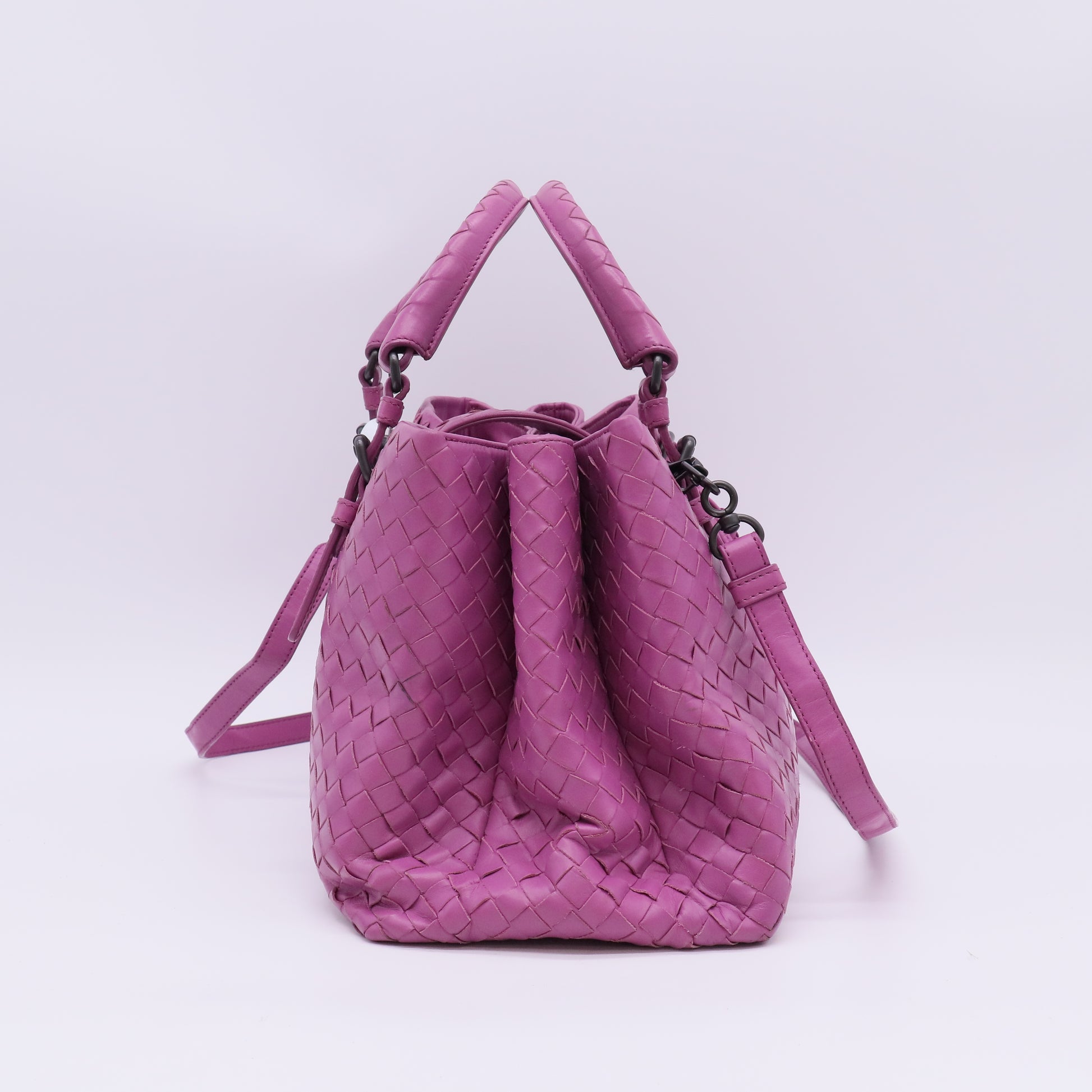 Nappa Intrecciato Small Roma Tote B23922