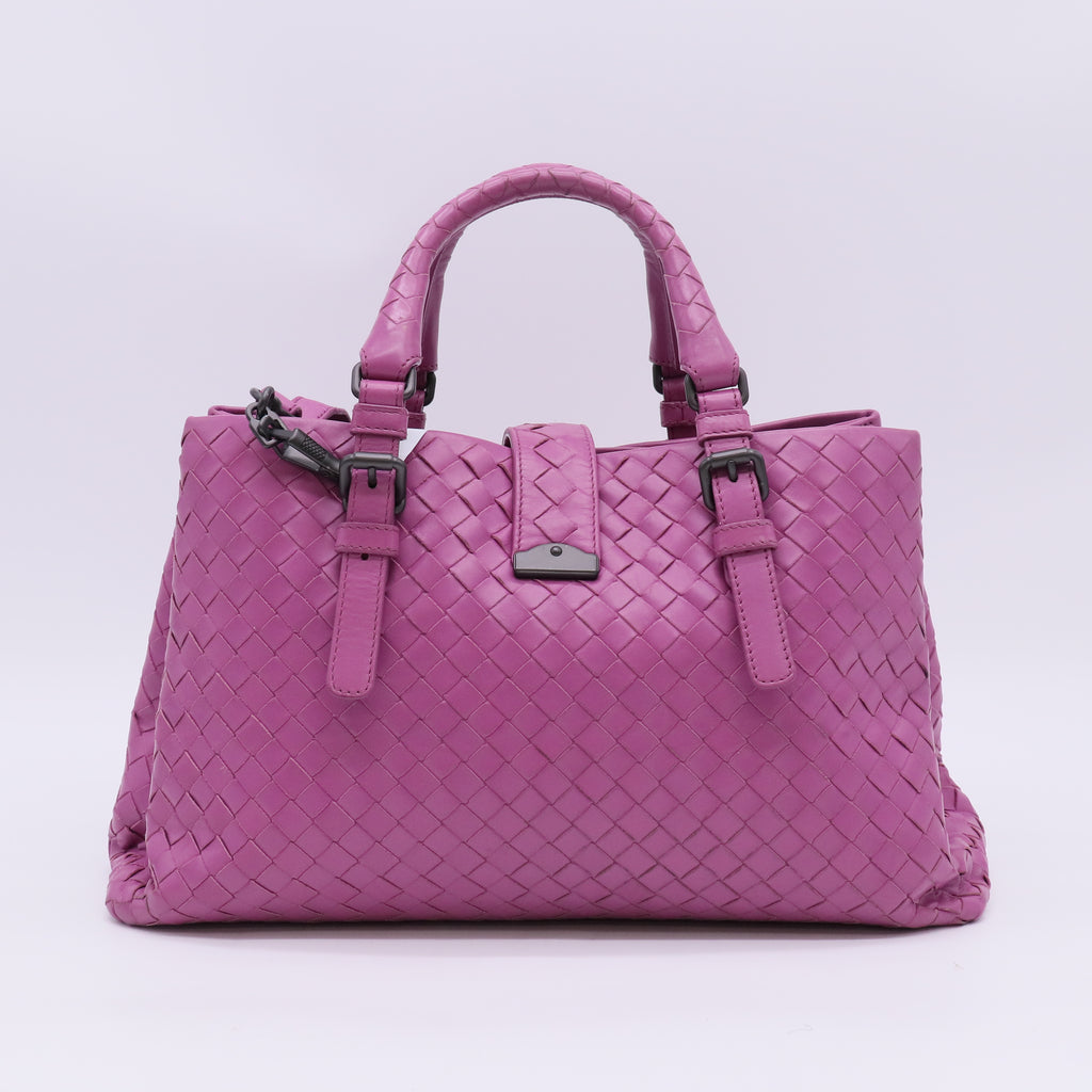 Nappa Intrecciato Small Roma Tote B23922