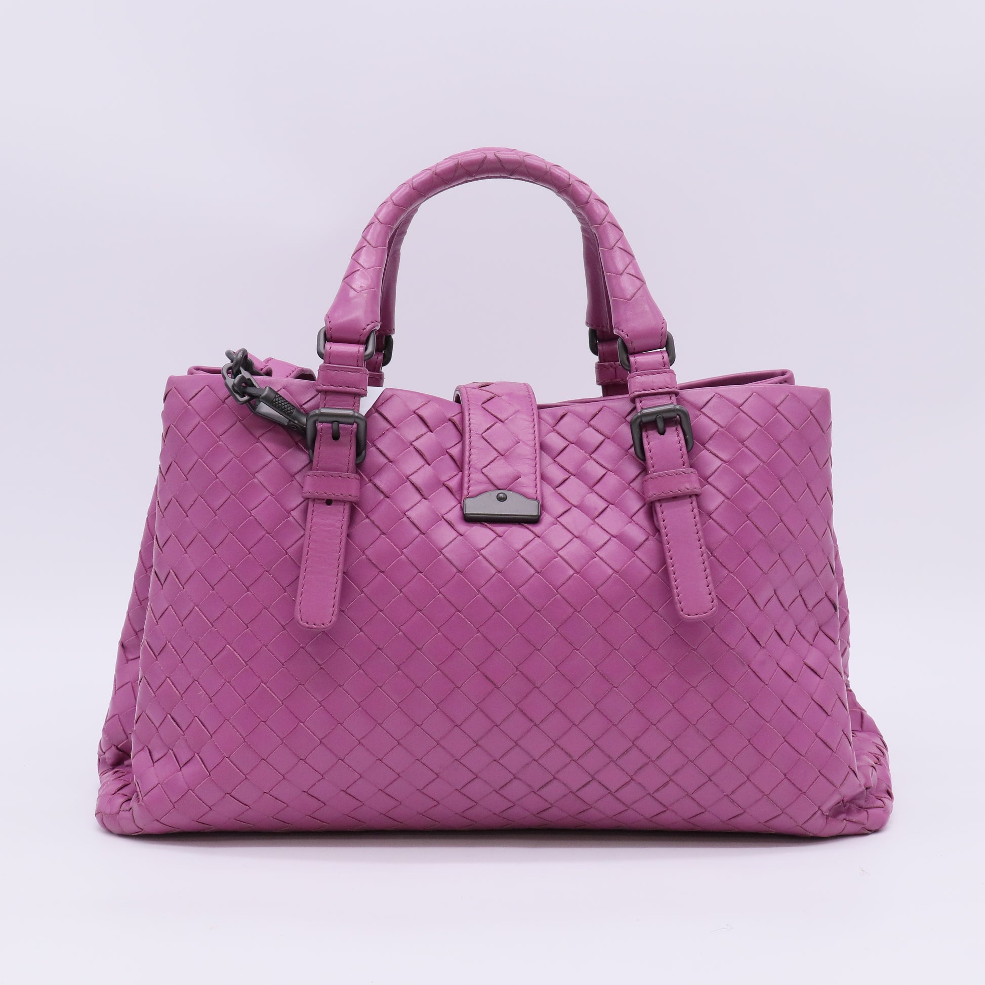 Nappa Intrecciato Small Roma Tote B23922