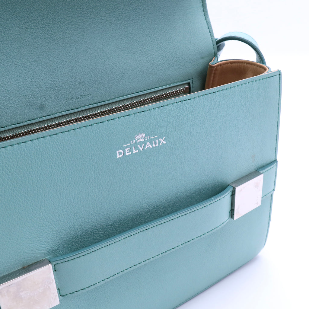 Delvaux Madame PM Leather Shoulder Bag Twins LDJ4078