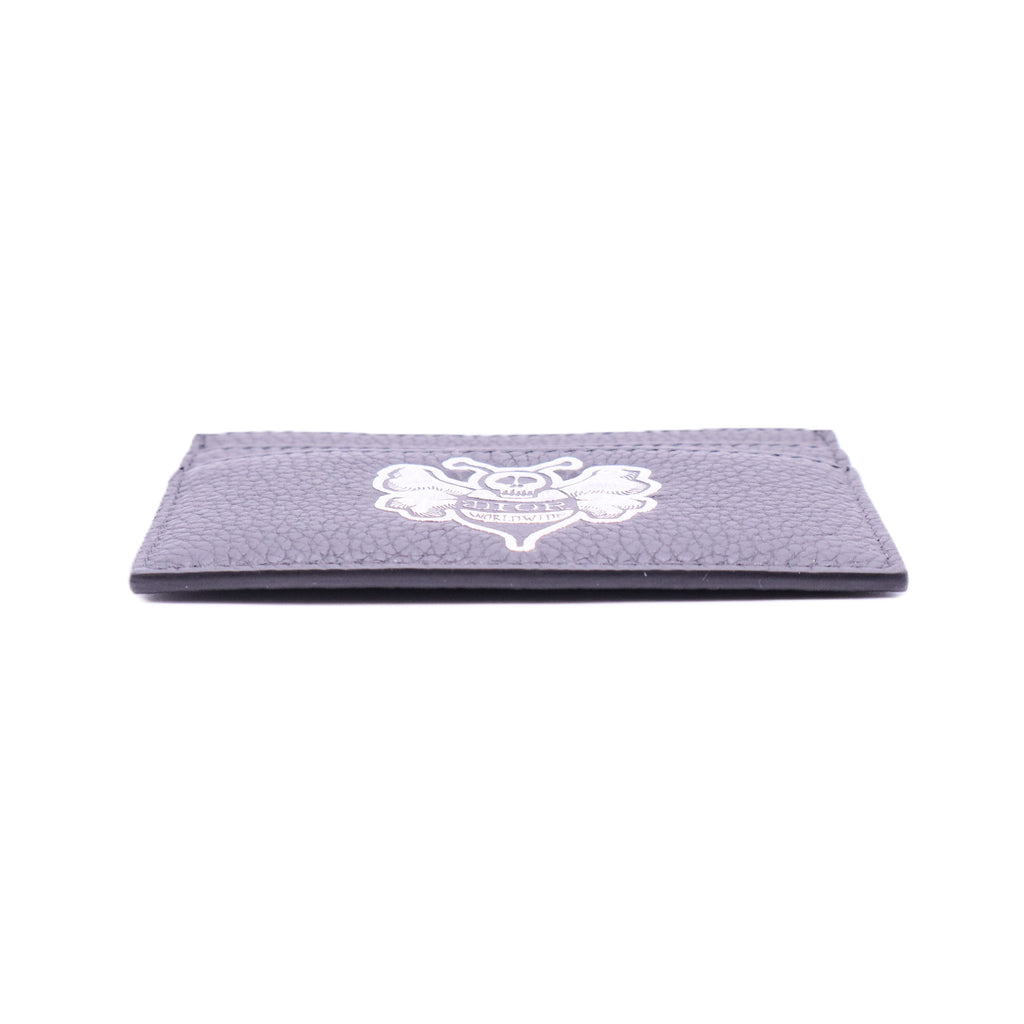Dior x Shawn Stussy collaboration bee-patterned card holder