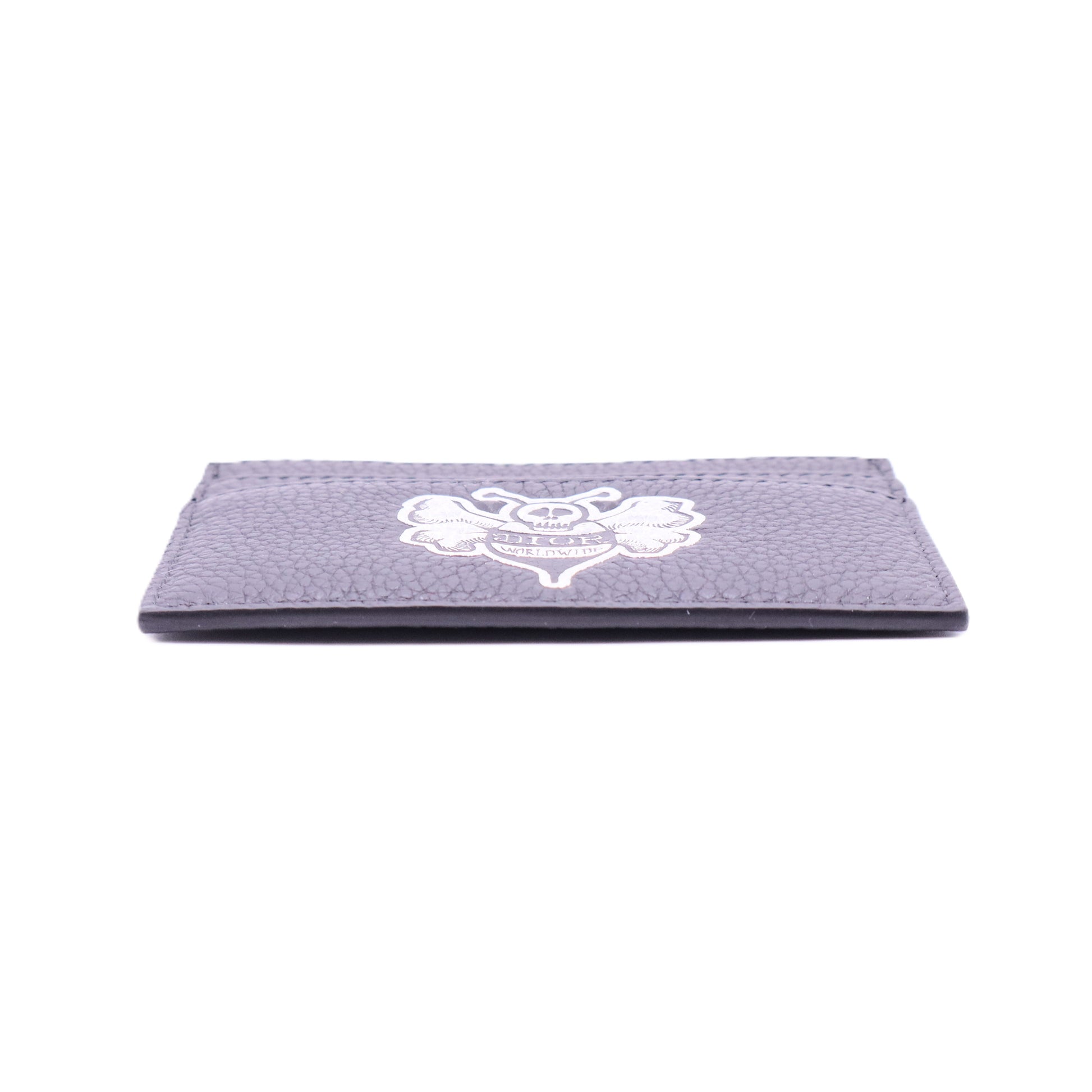 Dior x Shawn Stussy collaboration bee-patterned card holder