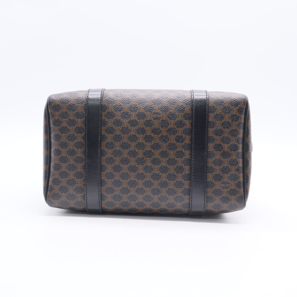 Celine Boston Bag Handbag Black Macadam Black Macadam Pattern TwinsLDJ2708