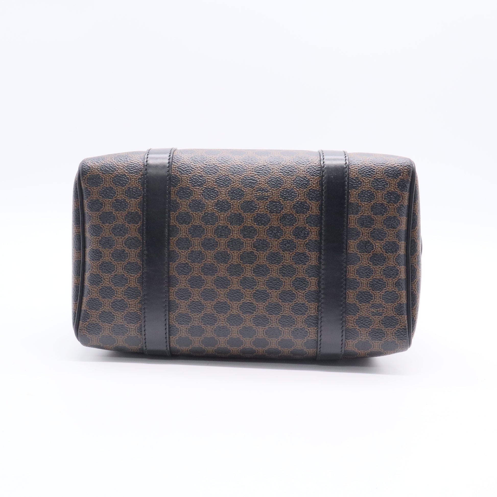 Celine Boston Bag Handbag Black Macadam Black Macadam Pattern TwinsLDJ2708