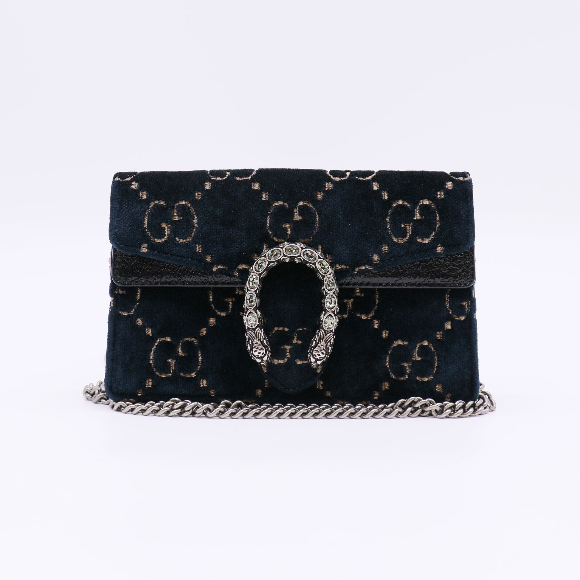 Super Mini Dionysus Velvet Blue B23276
