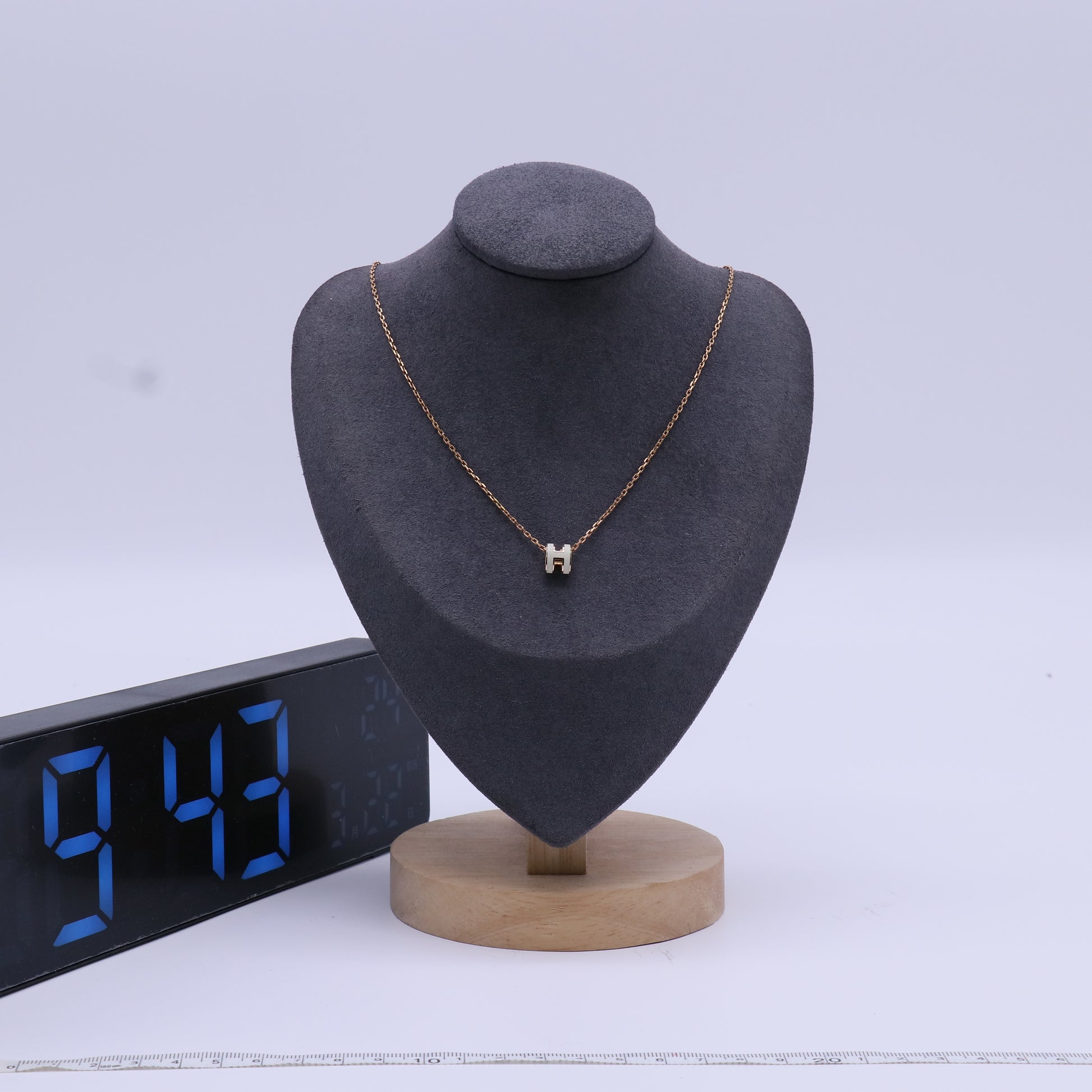Mini Pop H Pendant Necklace W21370