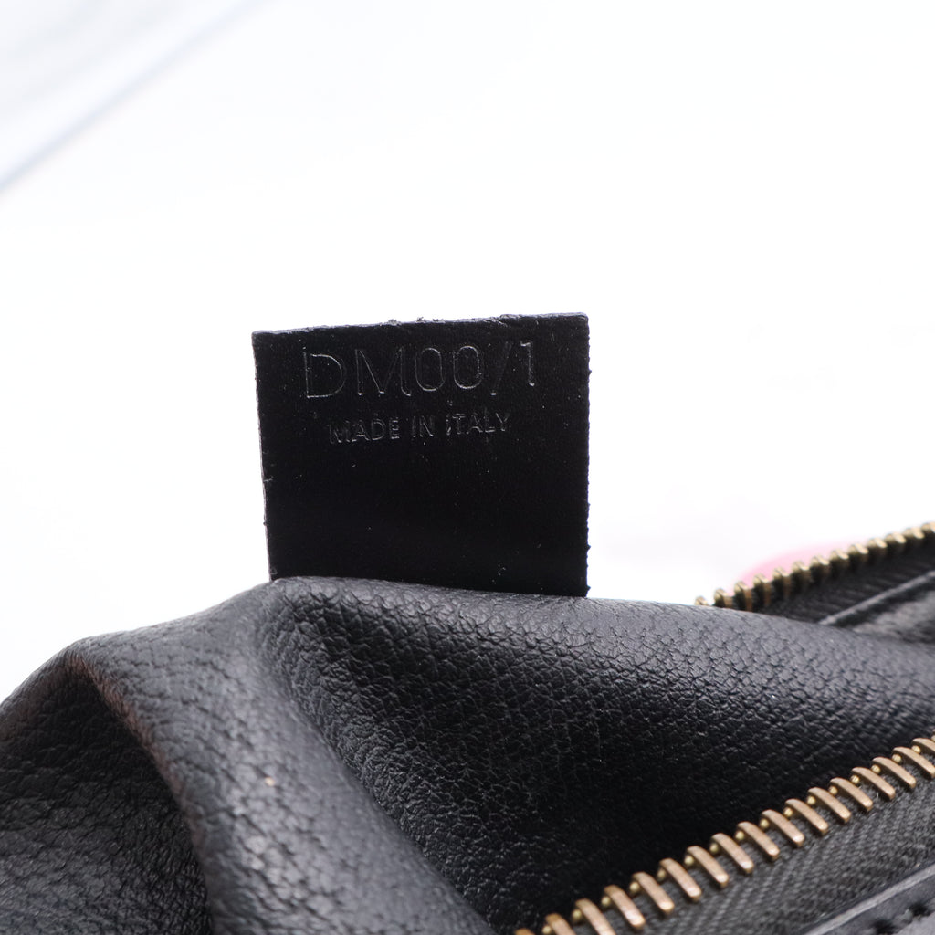 Celine Boston Bag Handbag Black Macadam Black Macadam Pattern TwinsLDJ2708