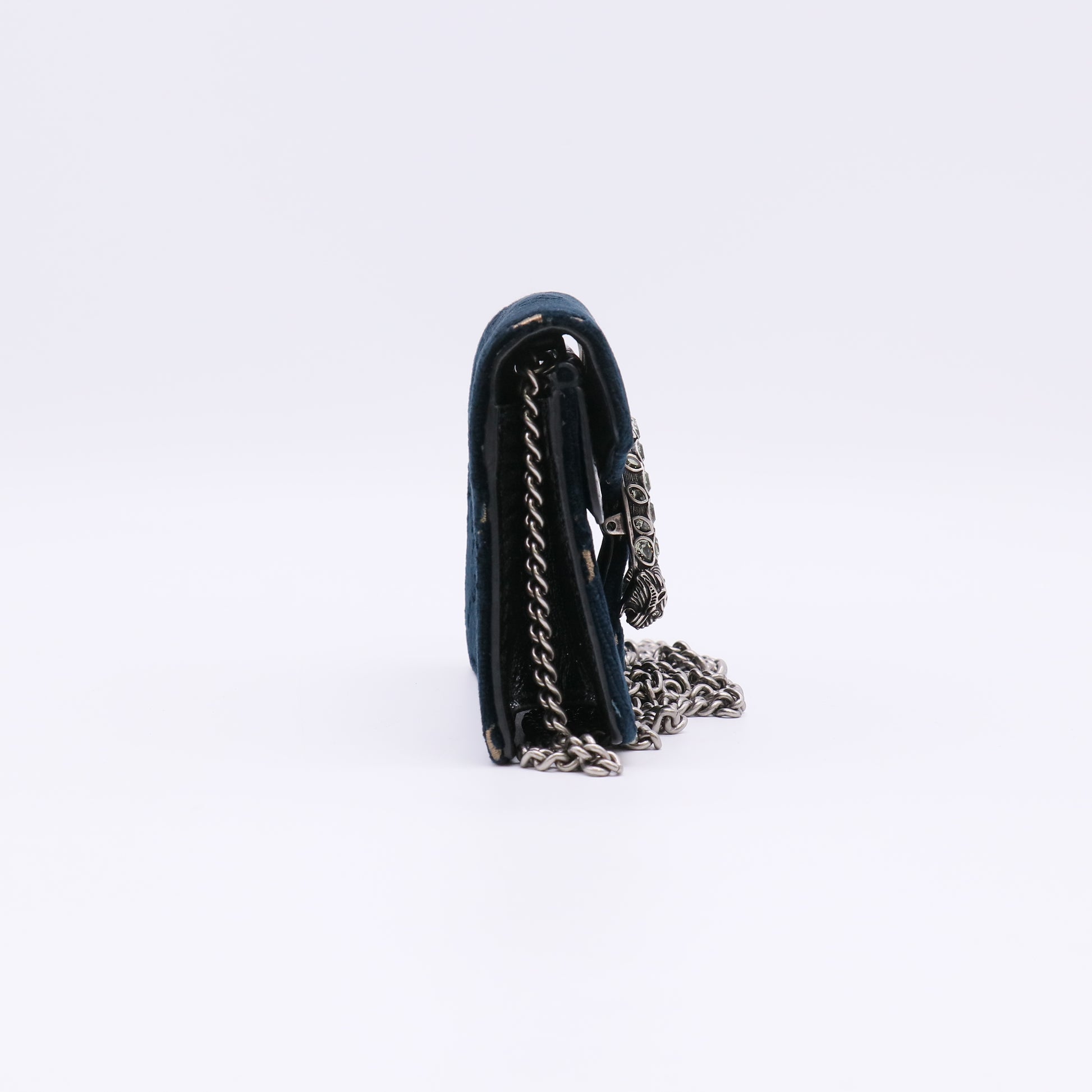 Super Mini Dionysus Velvet Blue B23276