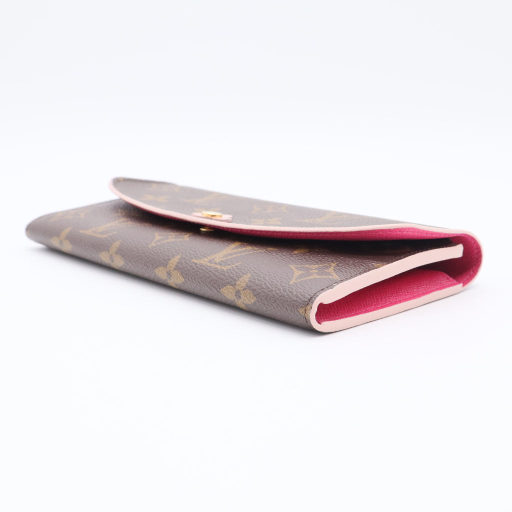 Monogram Canvas Emilie Bloom Flower Wallet