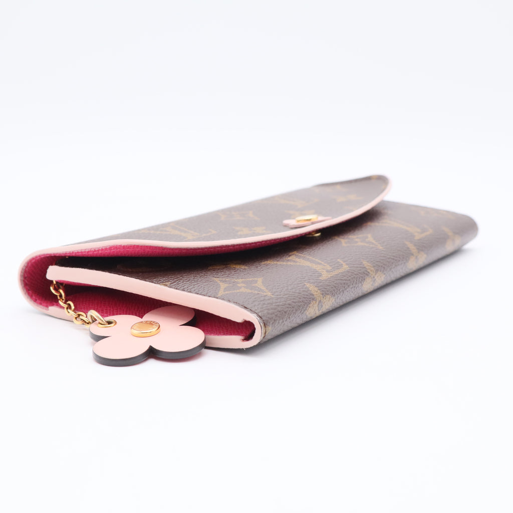 Monogram Canvas Emilie Bloom Flower Wallet