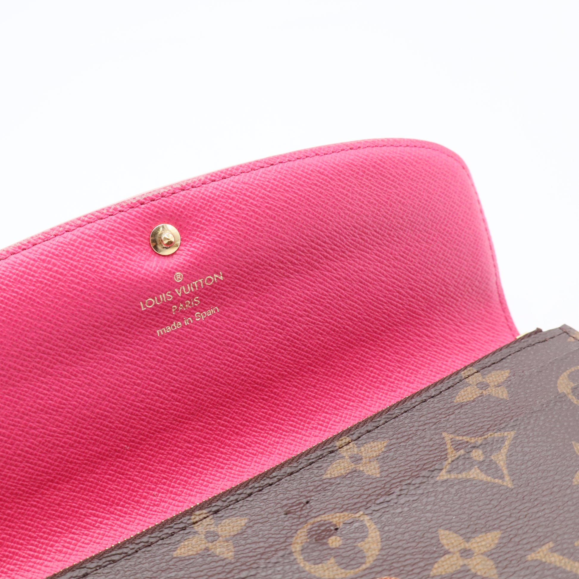Monogram Canvas Emilie Bloom Flower Wallet