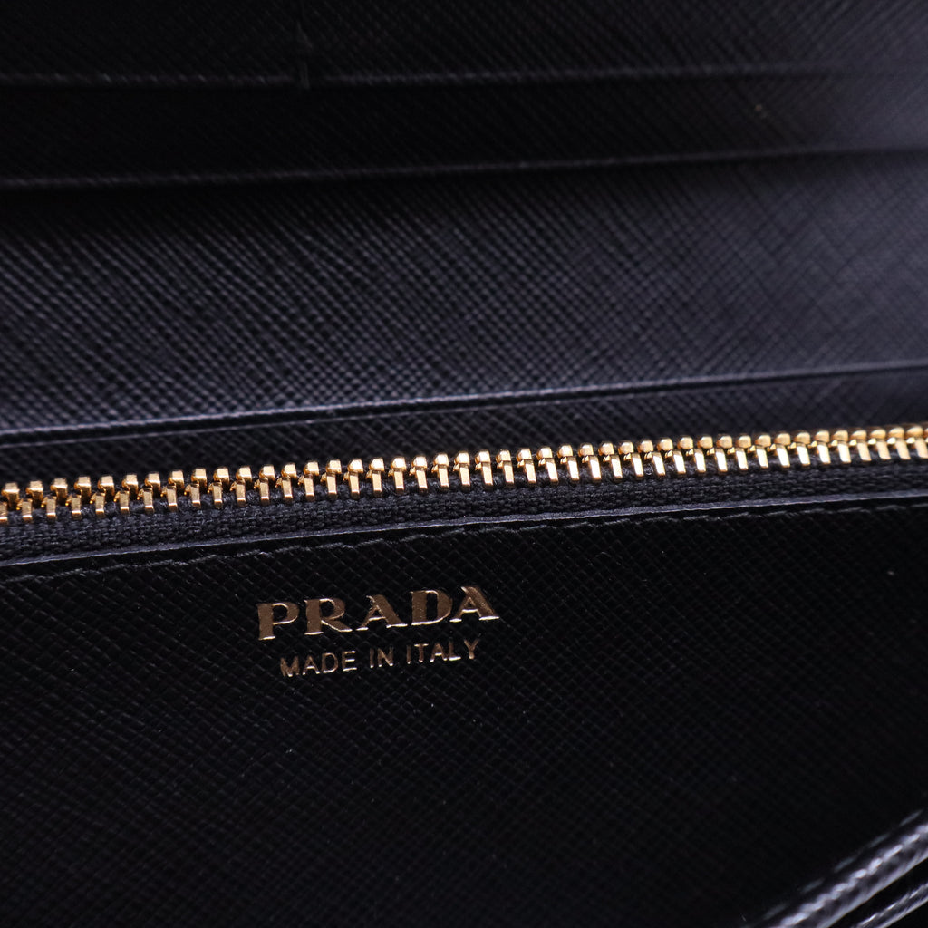 Envelope Flap Leather Slim Wallet