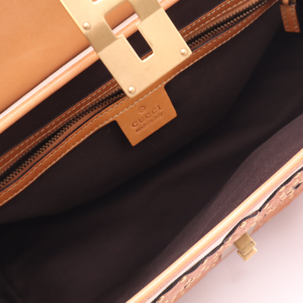 Gucci Bamboo Bullet Shoulder Bag Twins B23292