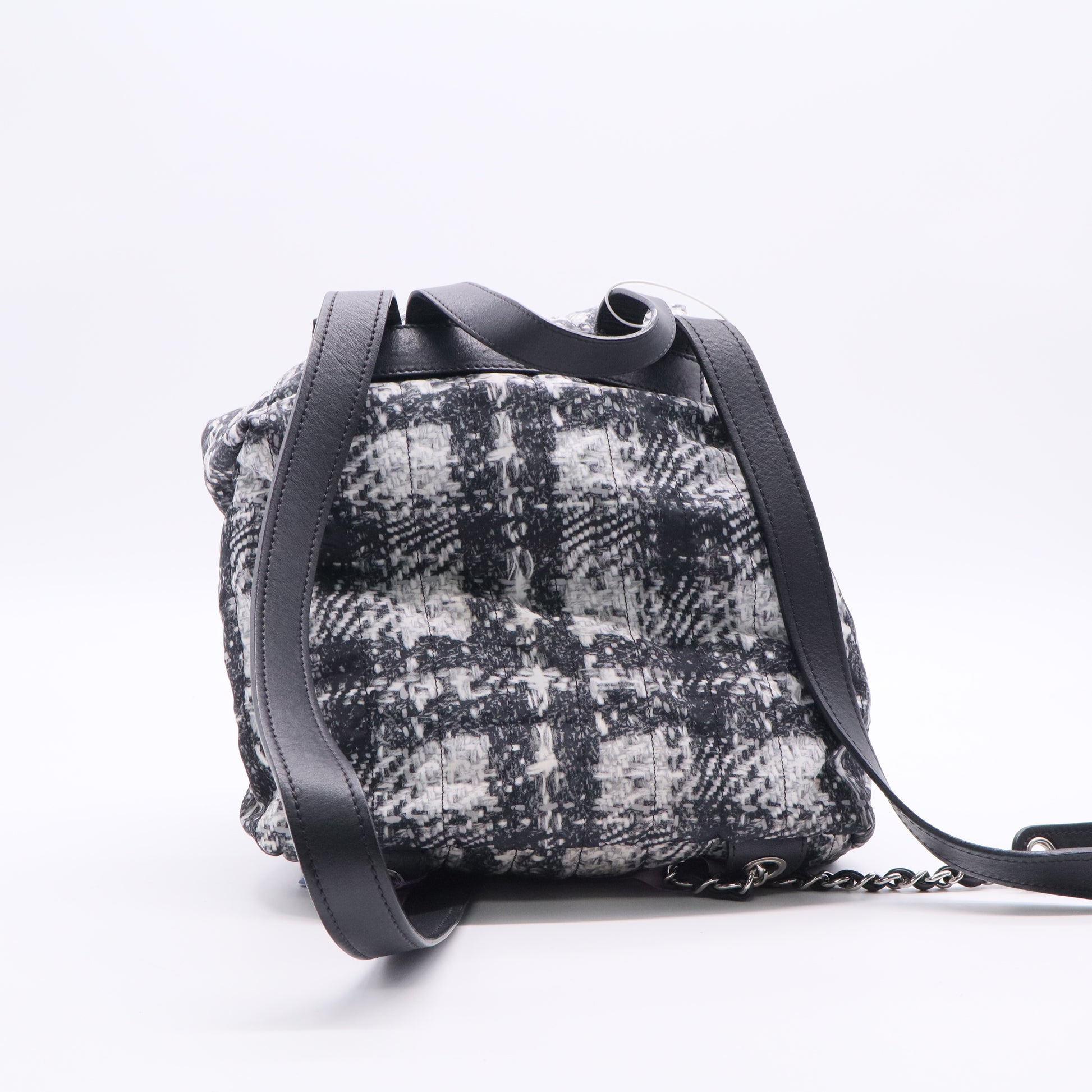 Front Zip Backpack Printed Nylon Small Twins LDJ2711