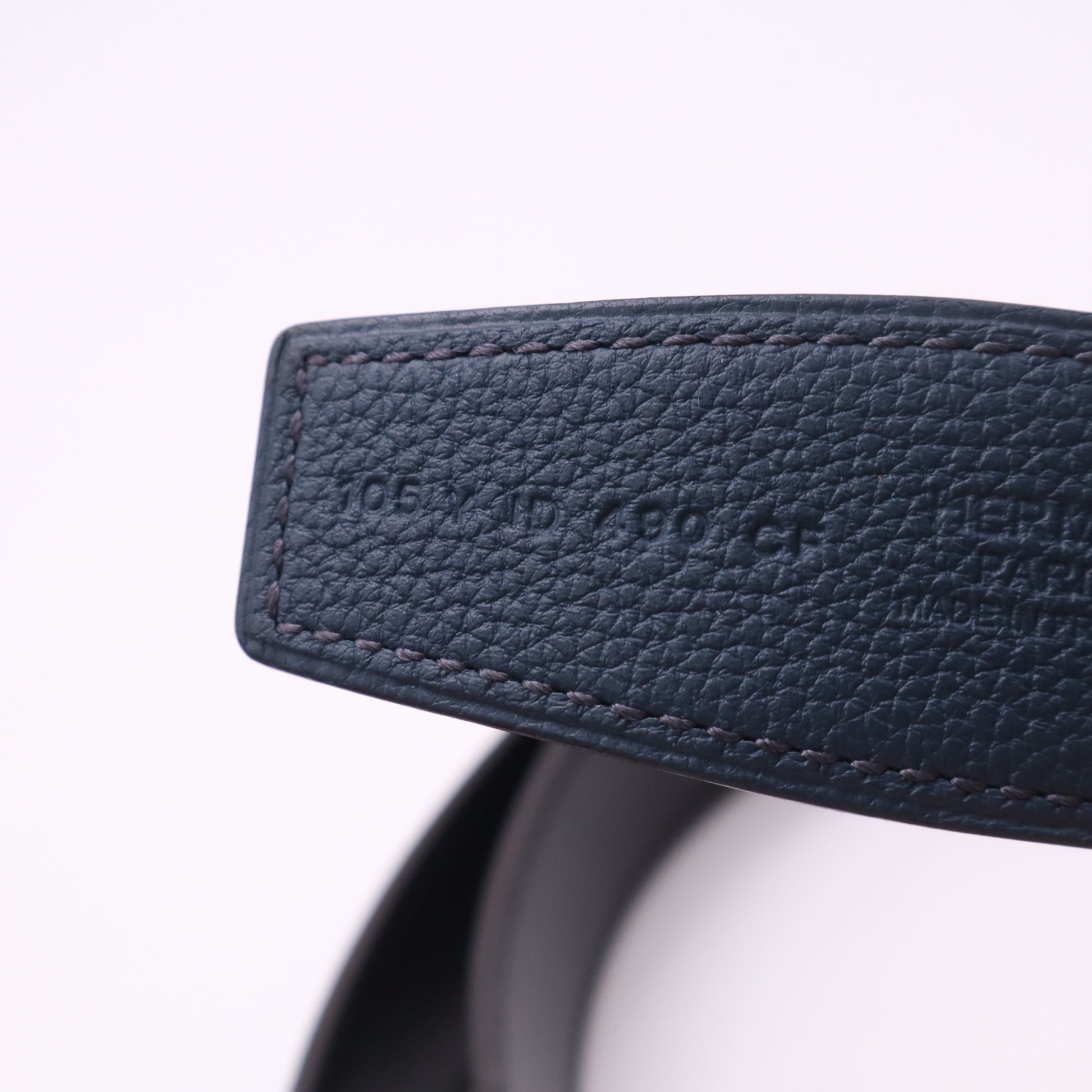 Hermes Box Togo Au Carre H Belt 105 Twins LDZ334