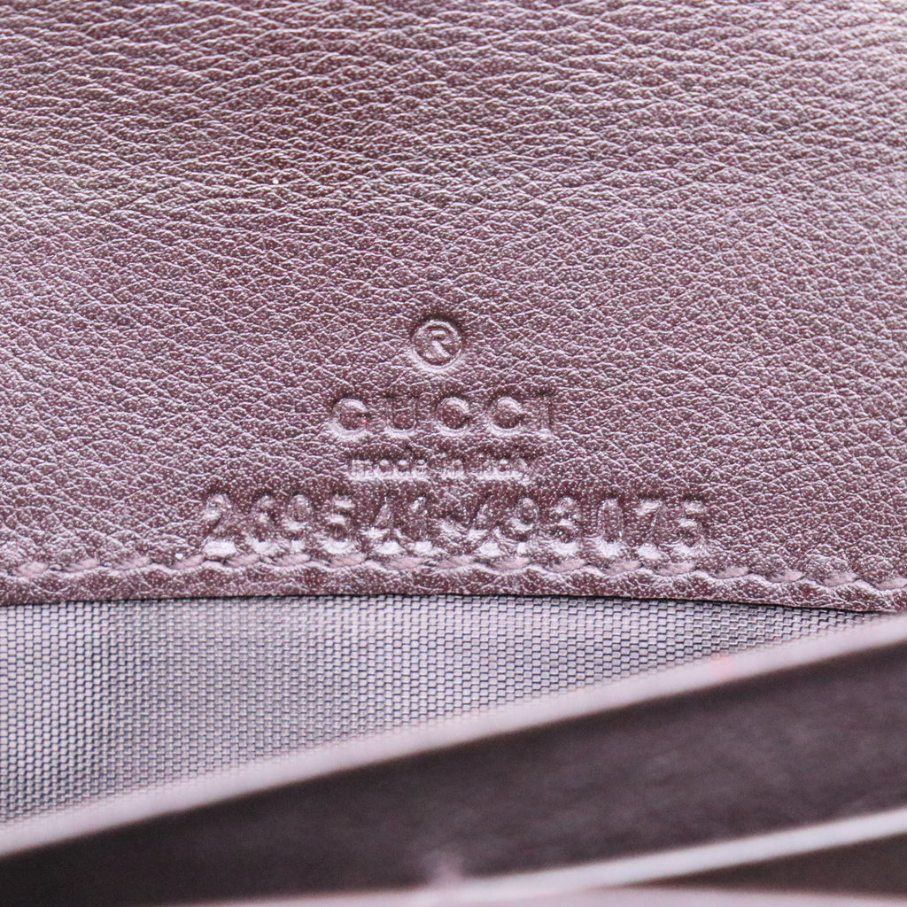 Gucci Guccissima Leather Wallet On Chain W21340