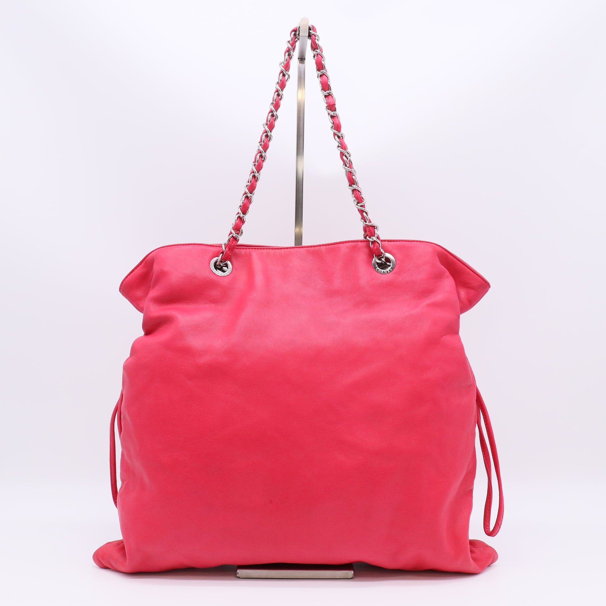 CC Disc Bon Bon Tote Leather Small Twins B23232