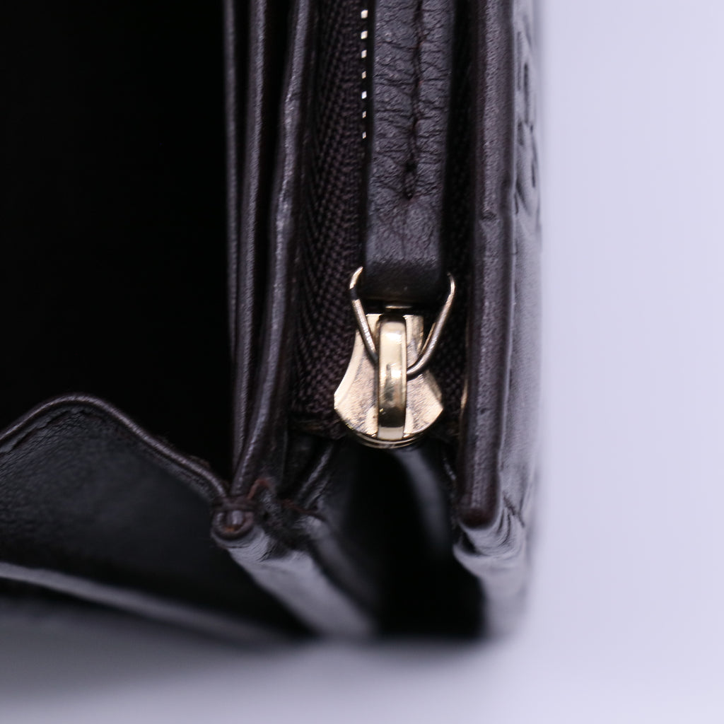 Gucci Guccissima Leather Wallet On Chain W21340