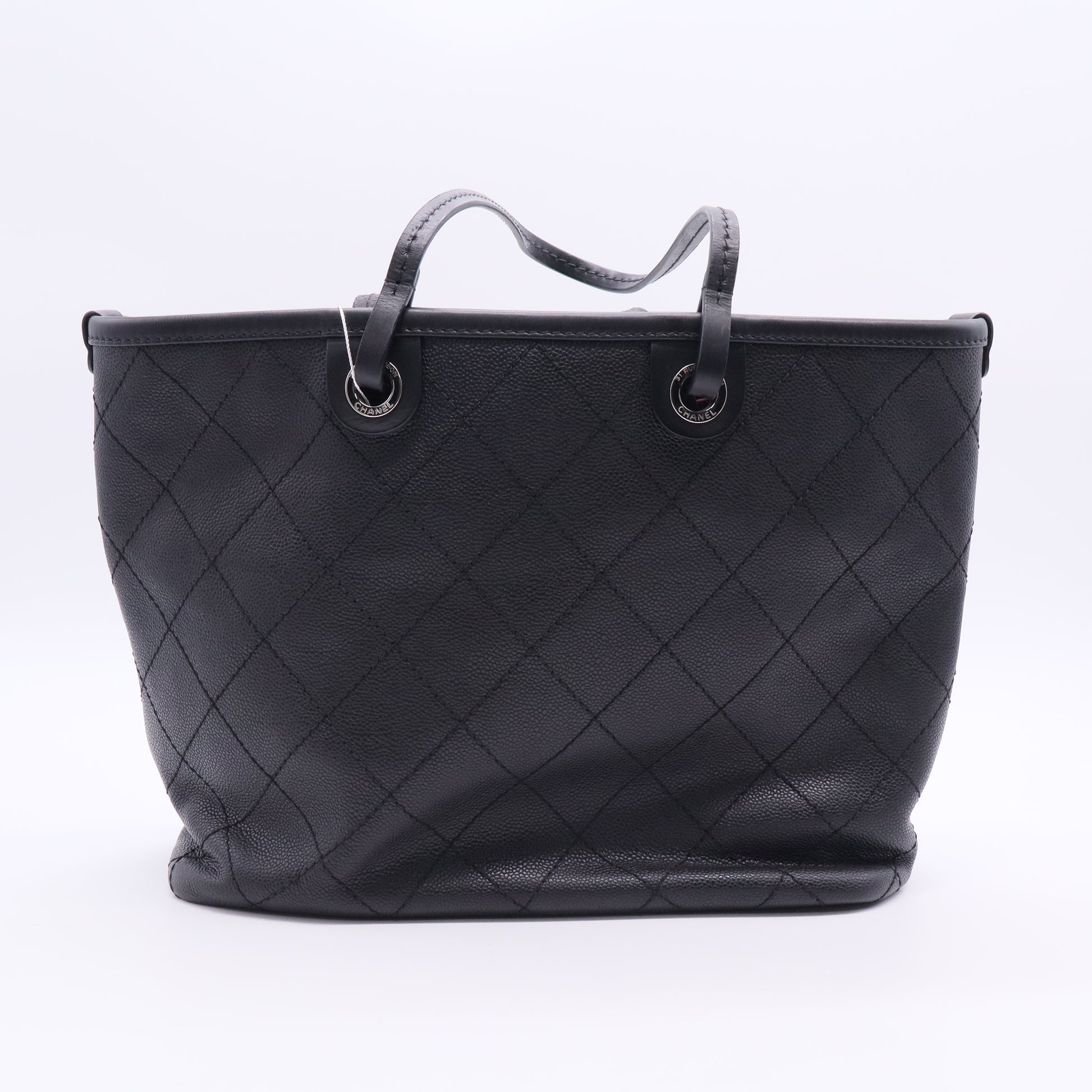 Fever Tote Quilted Caviar Medium Twins LDJ2712