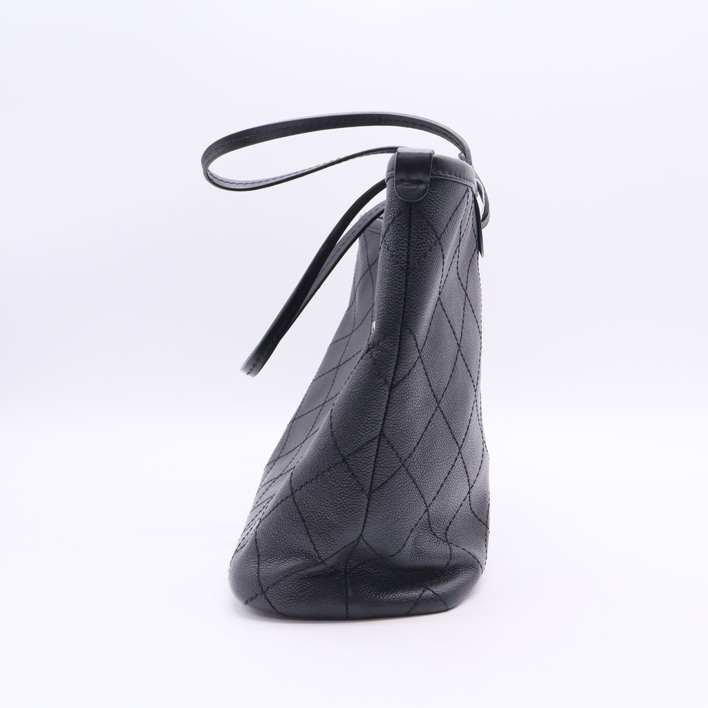 Fever Tote Quilted Caviar Medium Twins LDJ2712