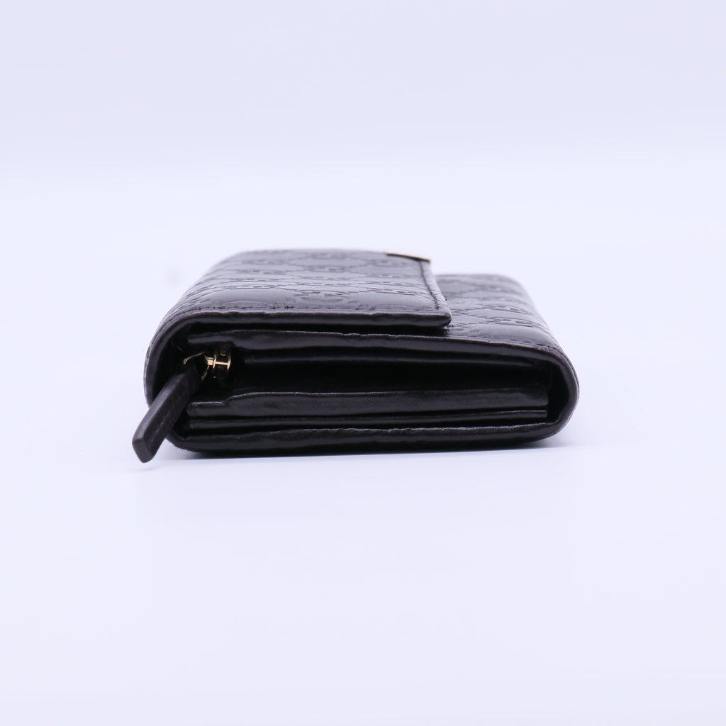 Gucci Guccissima Leather Wallet On Chain W21340