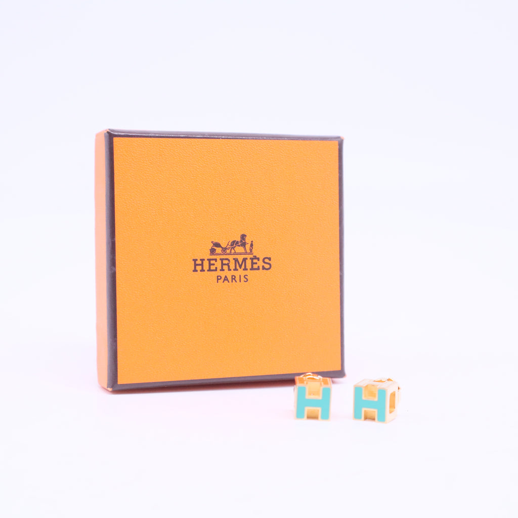 Hermès Pop H Cubic Stud Earrings W20680