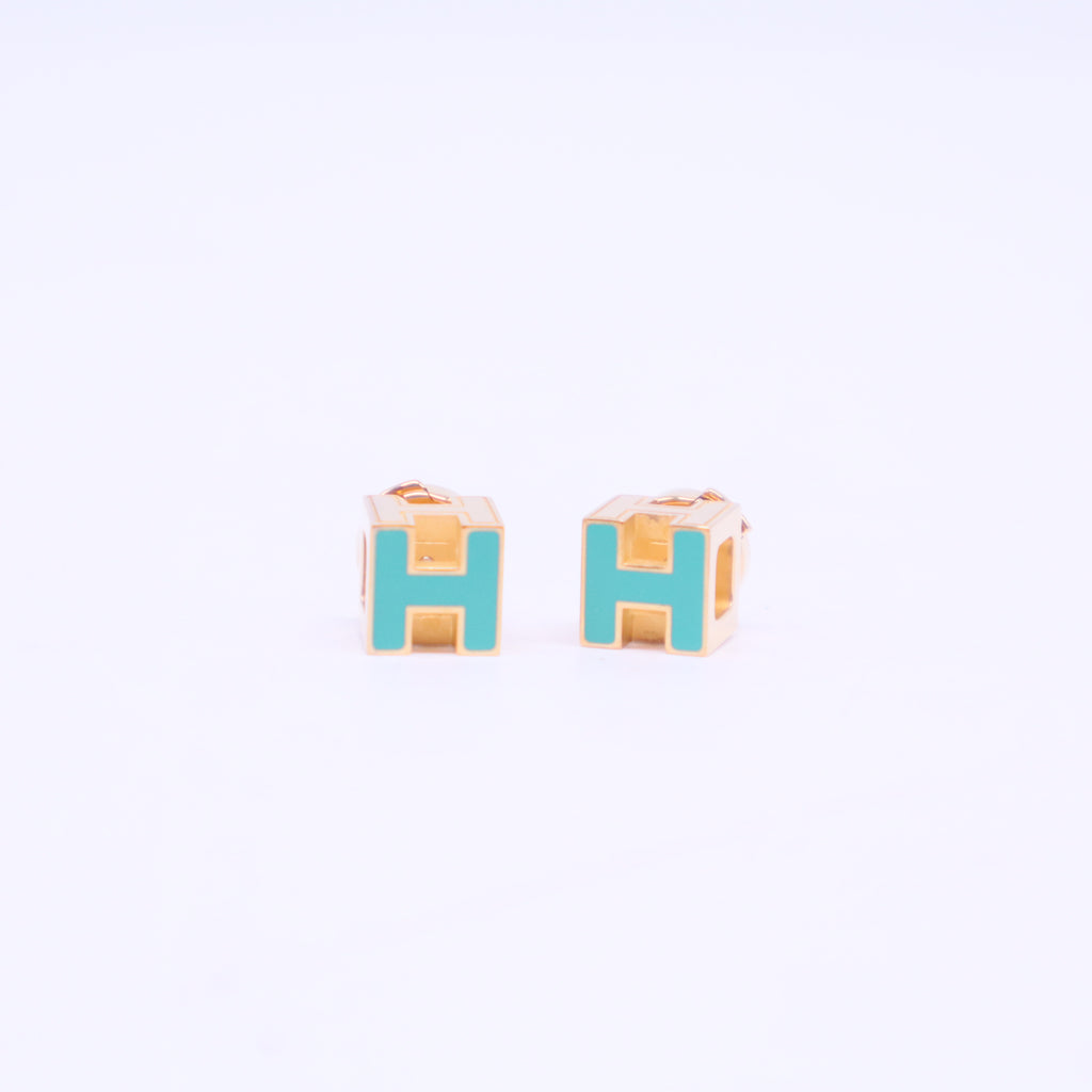 Hermès Pop H Cubic Stud Earrings W20680