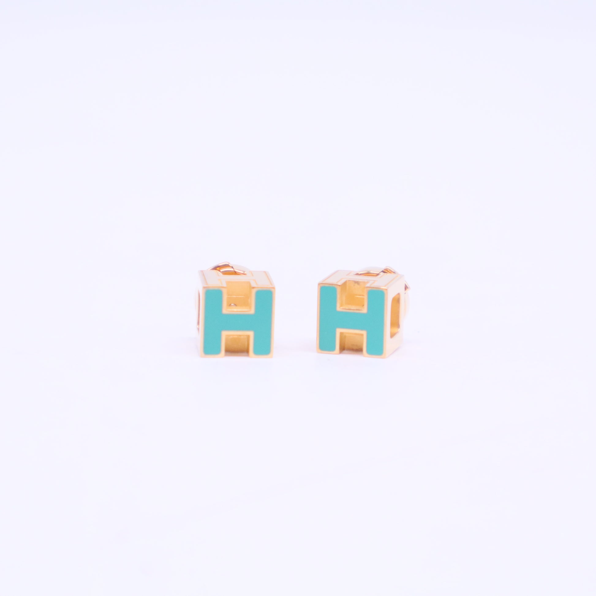 Hermès Pop H Cubic Stud Earrings W20680
