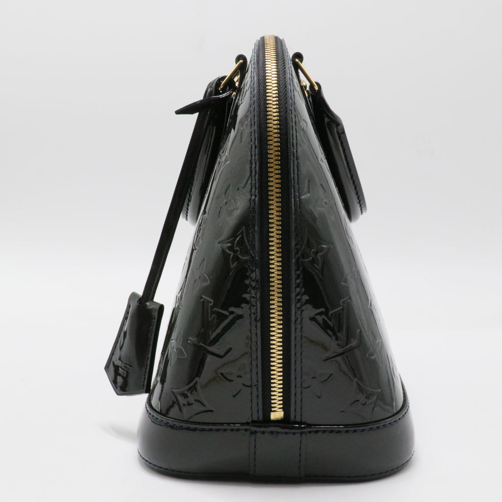 Alma Handbag Monogram Vernis PM
