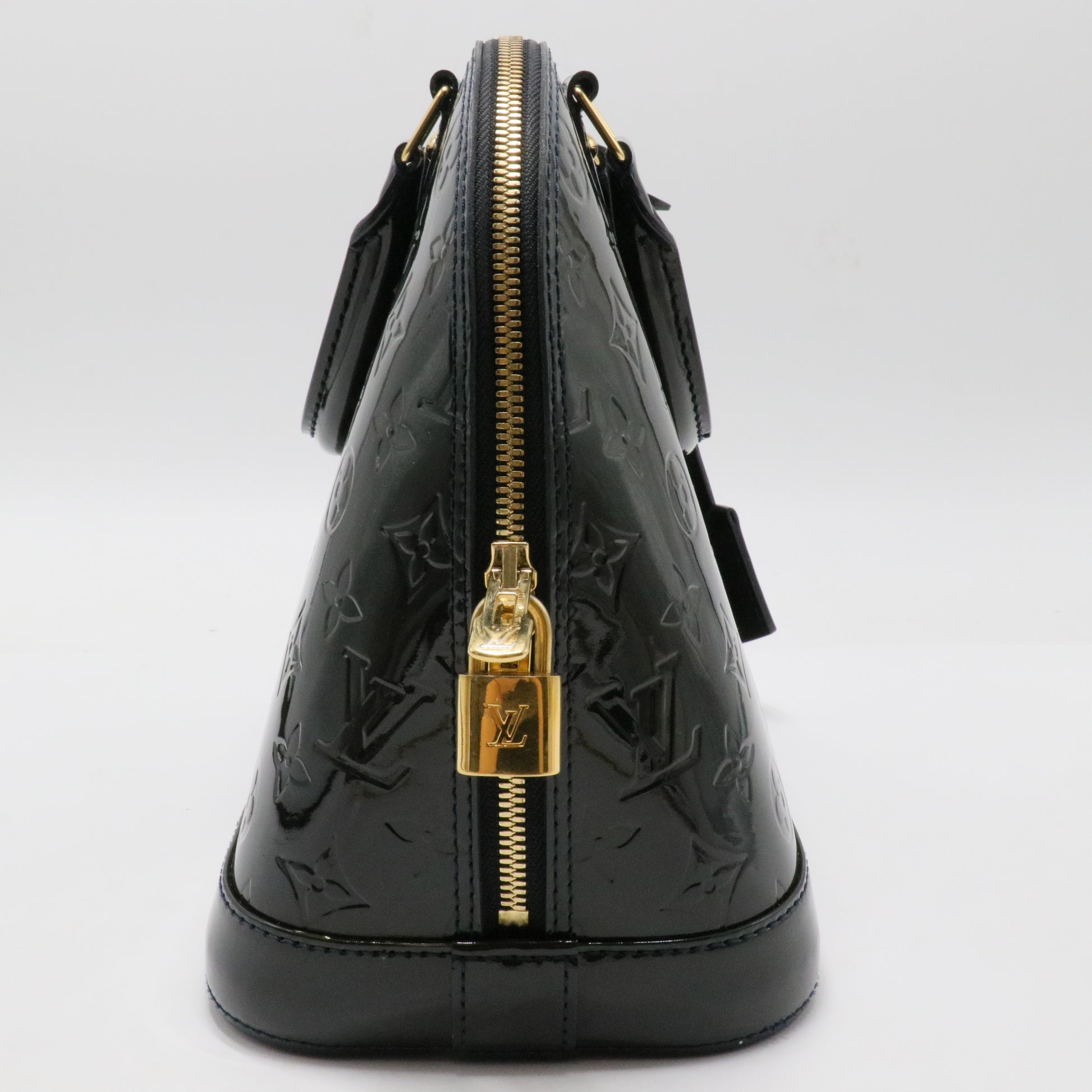 Alma Handbag Monogram Vernis PM