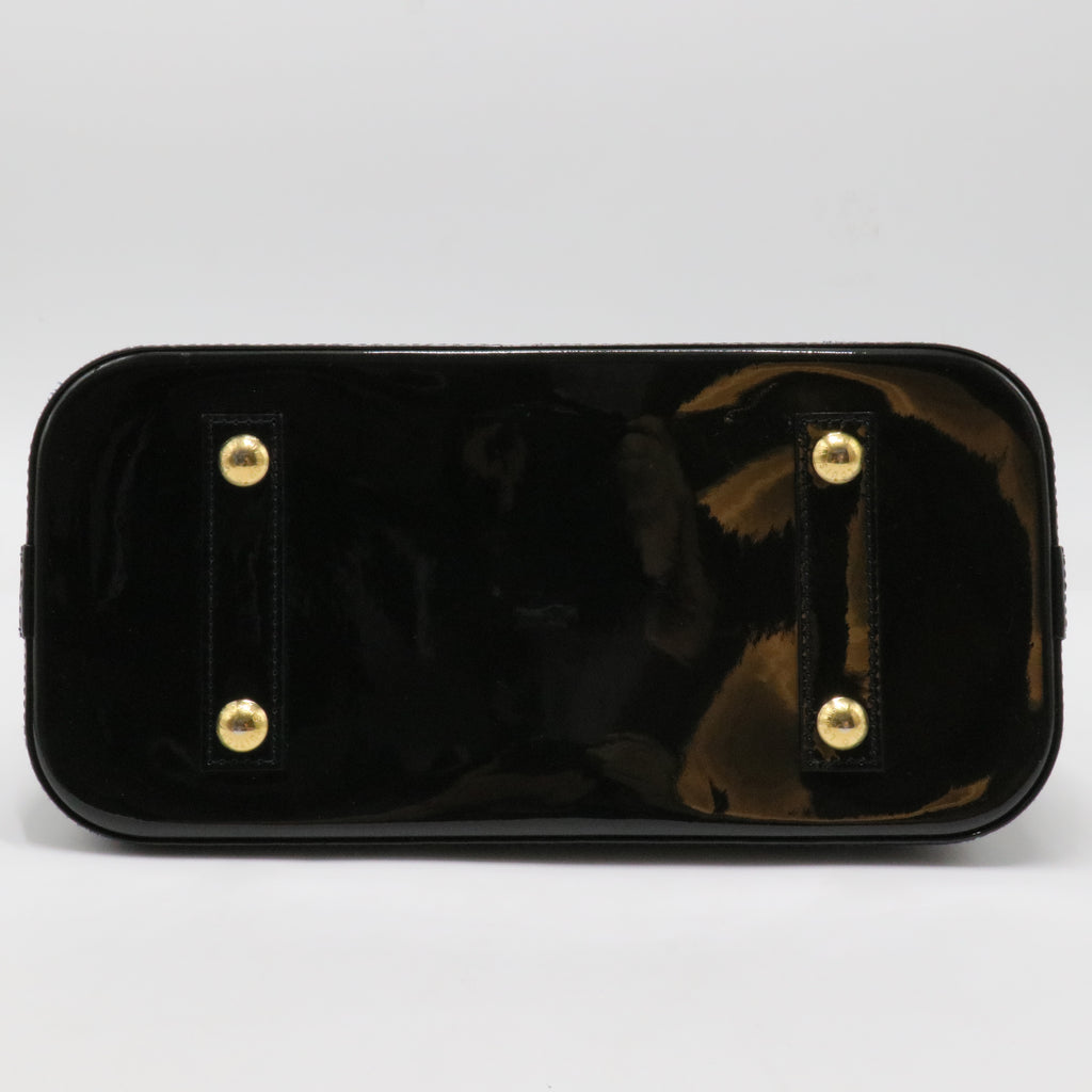 Alma Handbag Monogram Vernis PM