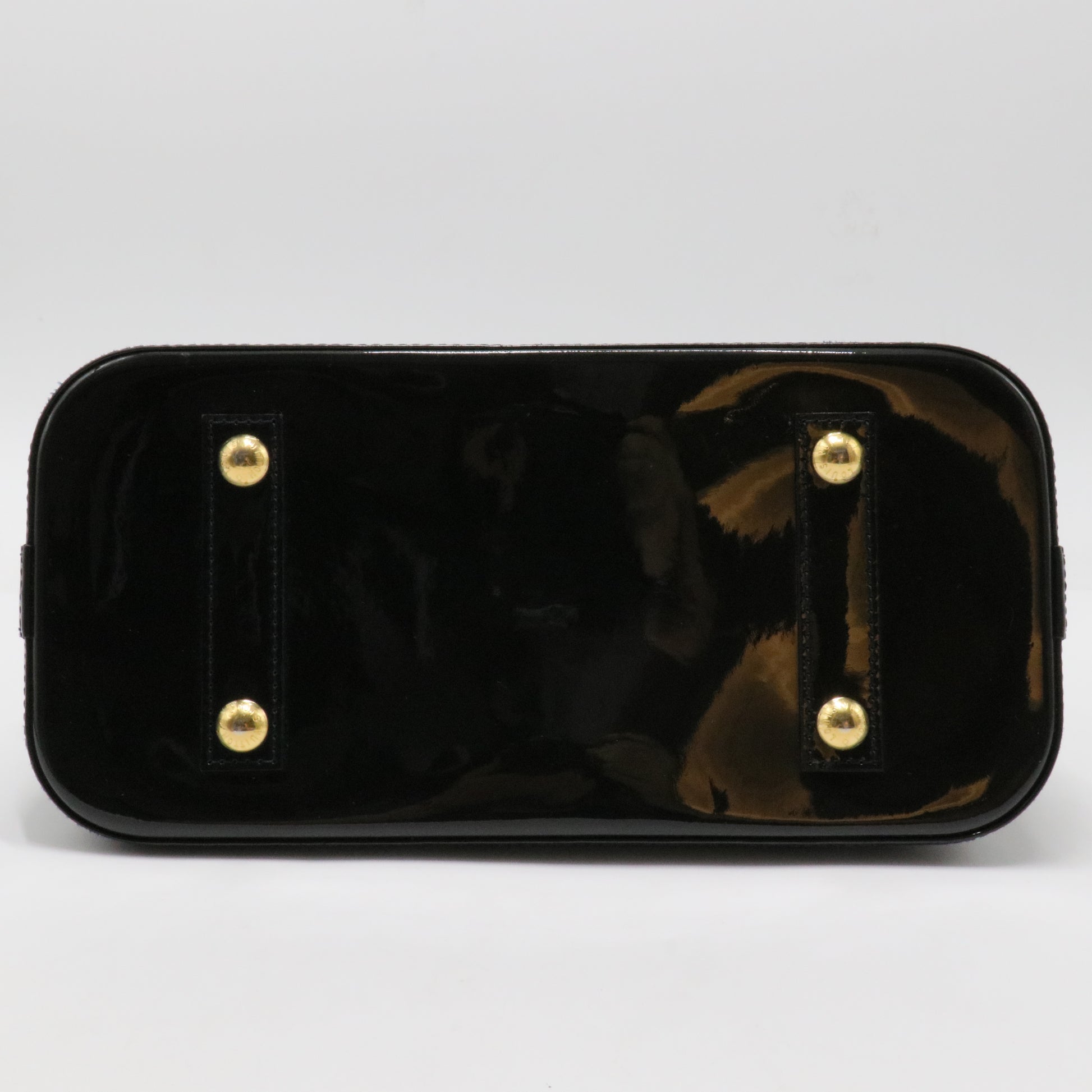 Alma Handbag Monogram Vernis PM