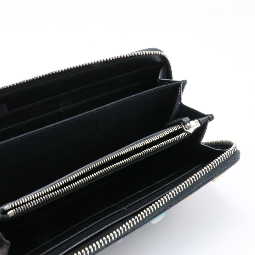 Leather Studded Wallet