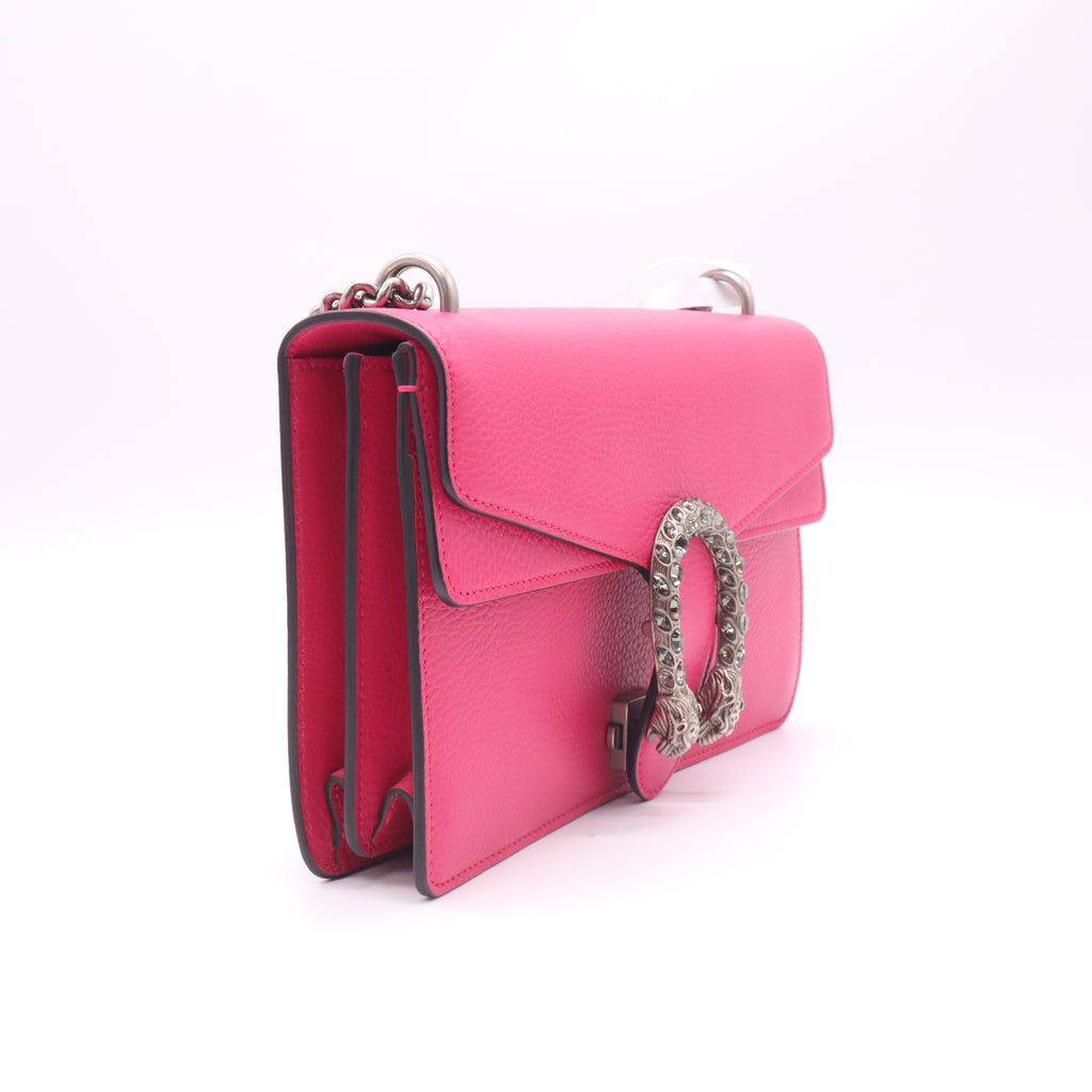 Pink Leather Dionysus Small Shoulder Bag B23303