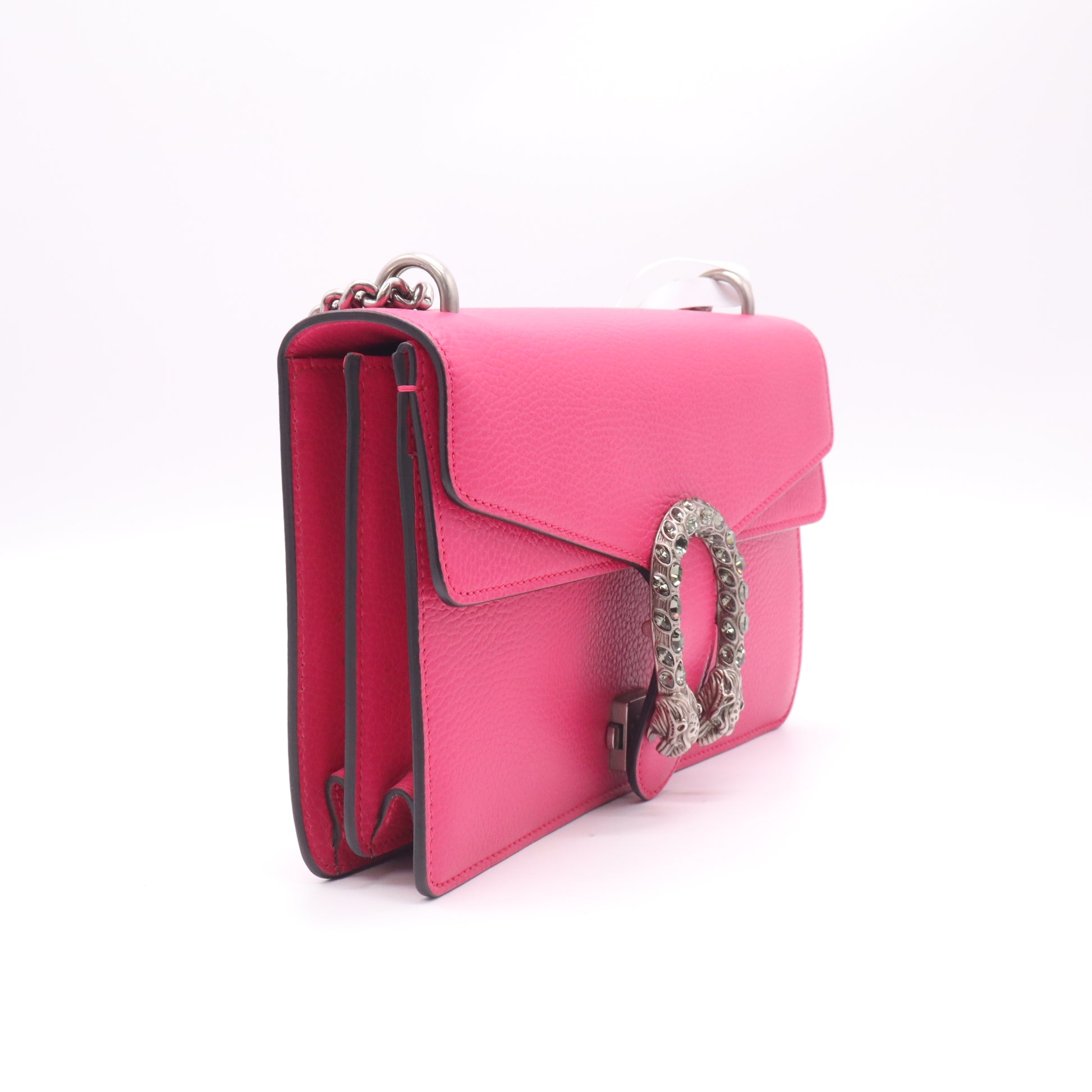 Pink Leather Dionysus Small Shoulder Bag B23303