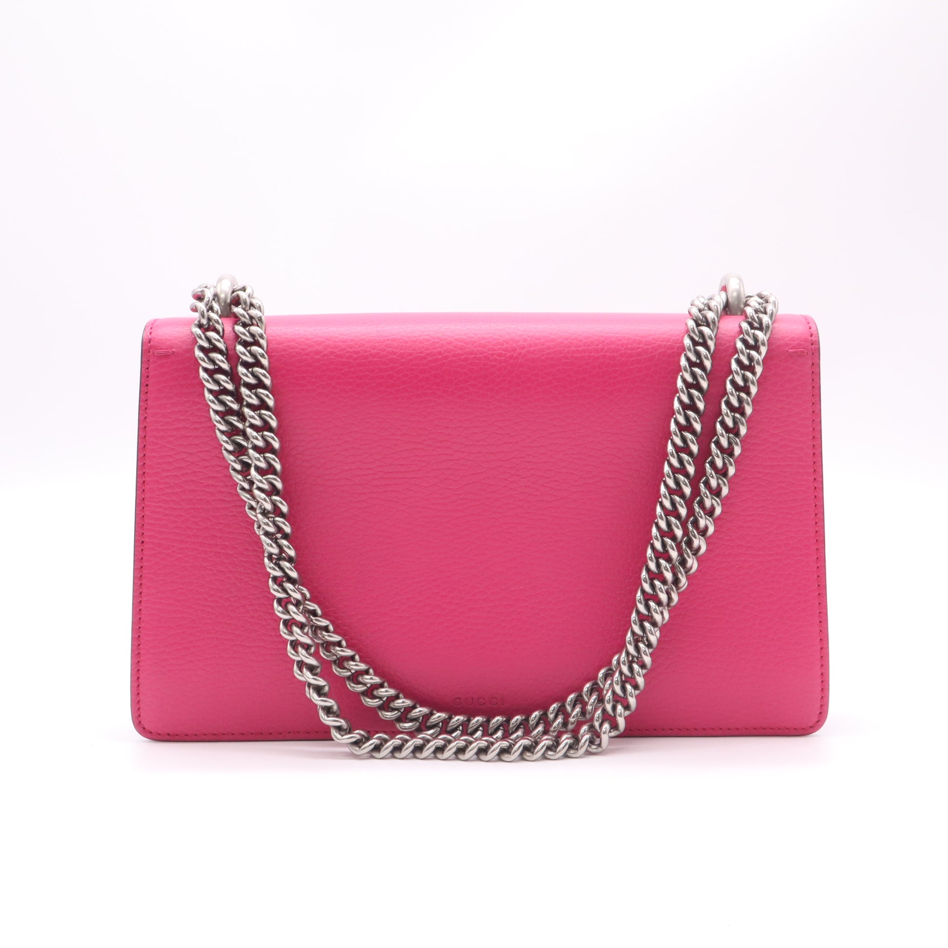 Pink Leather Dionysus Small Shoulder Bag B23303
