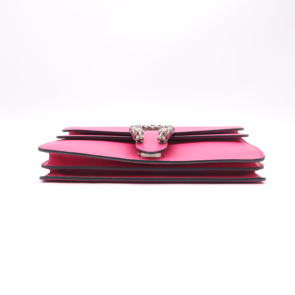 Pink Leather Dionysus Small Shoulder Bag B23303