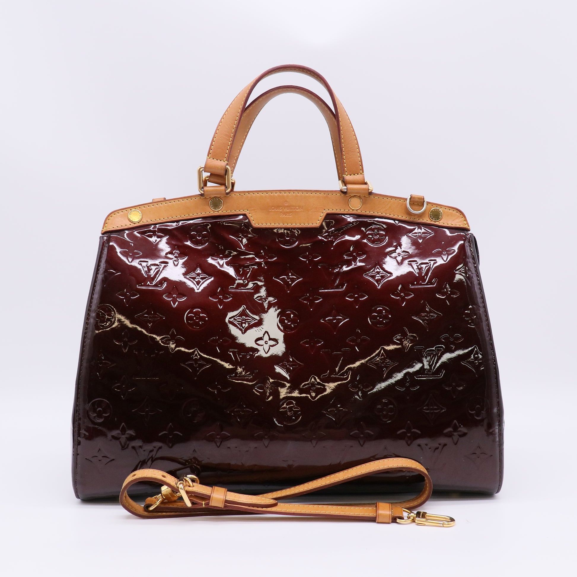 Louis Vuitton Monogram Vernis Brea MM B23075