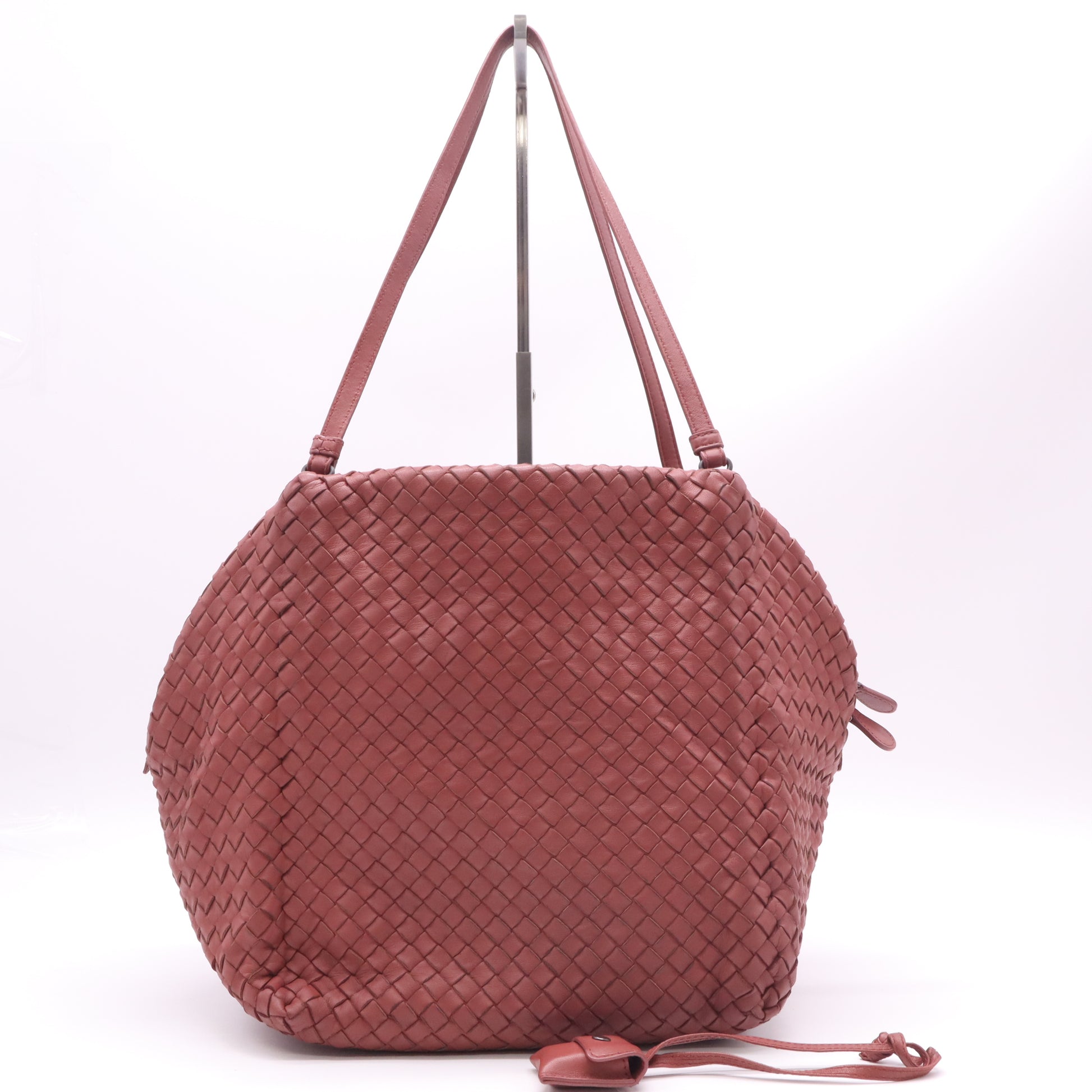 Bottega Veneta Intrecciato Nappa Parachute Shoulder Bag B23235