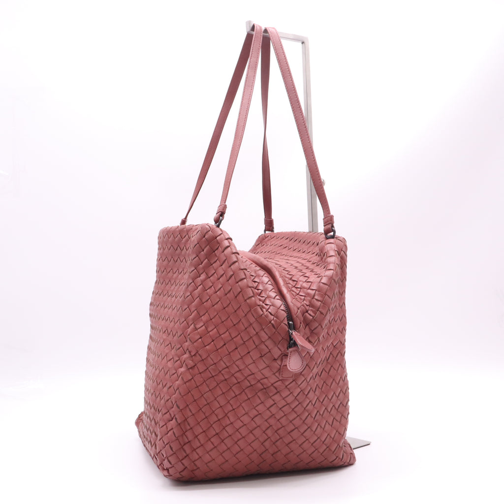 Bottega Veneta Intrecciato Nappa Parachute Shoulder Bag B23235