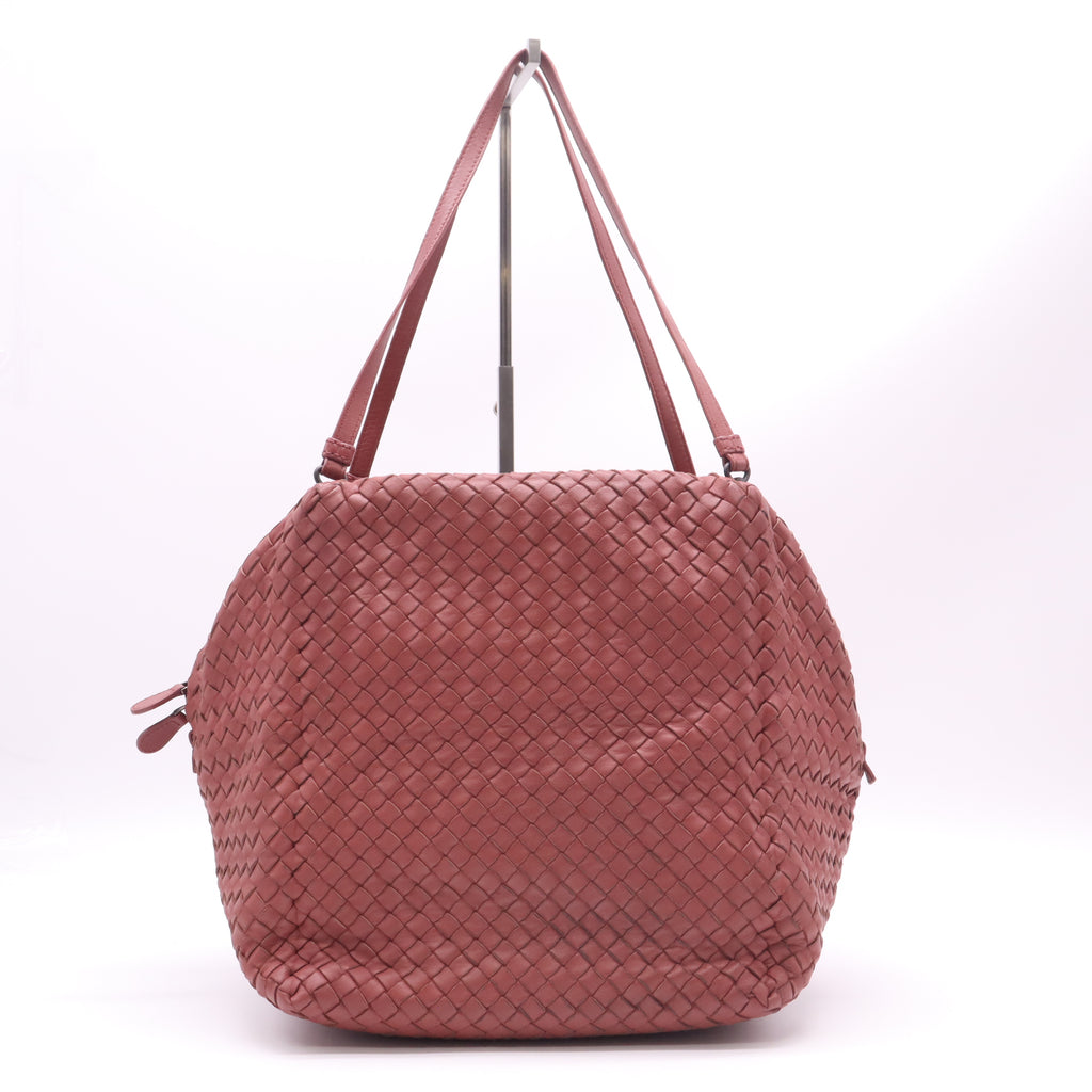 Bottega Veneta Intrecciato Nappa Parachute Shoulder Bag B23235