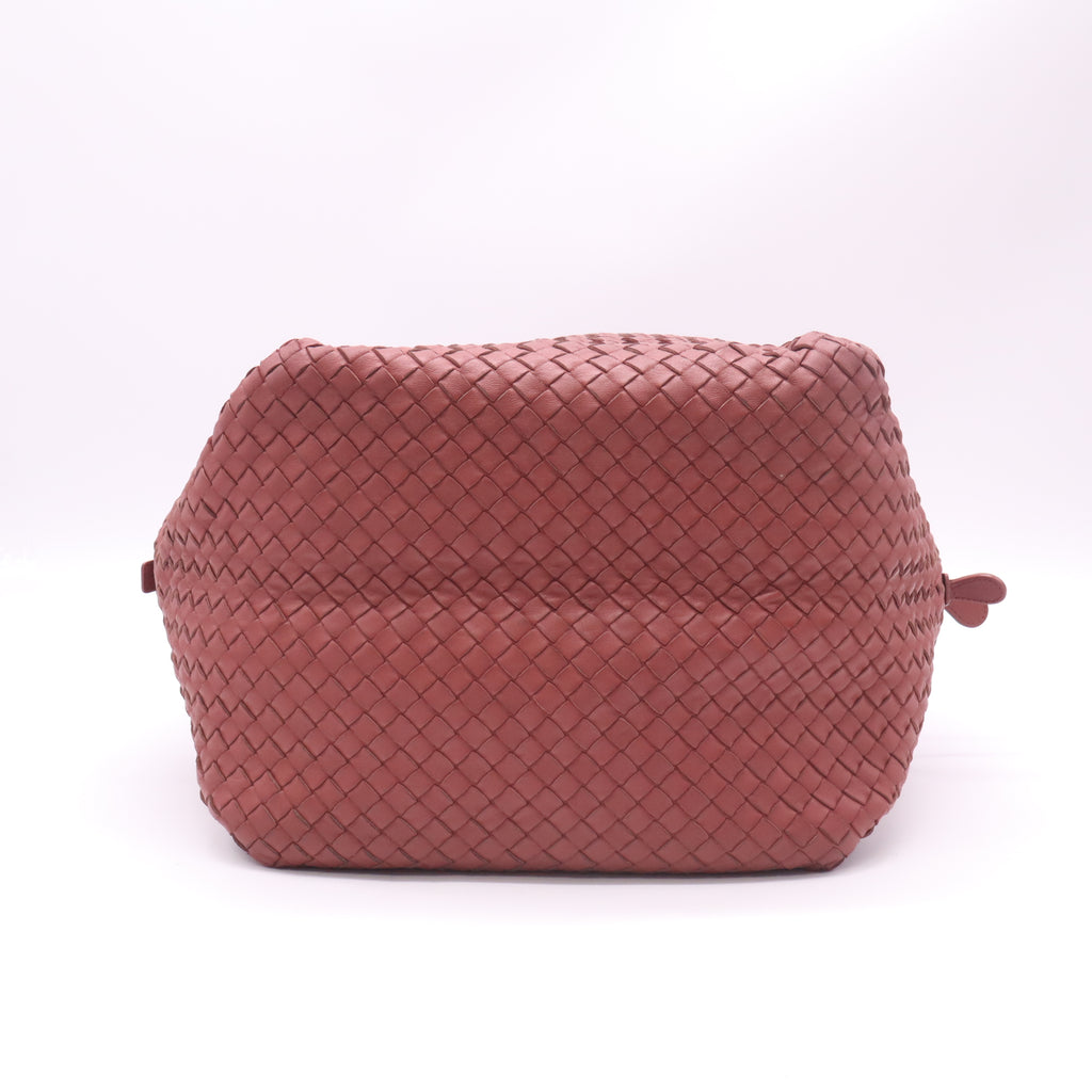 Bottega Veneta Intrecciato Nappa Parachute Shoulder Bag B23235