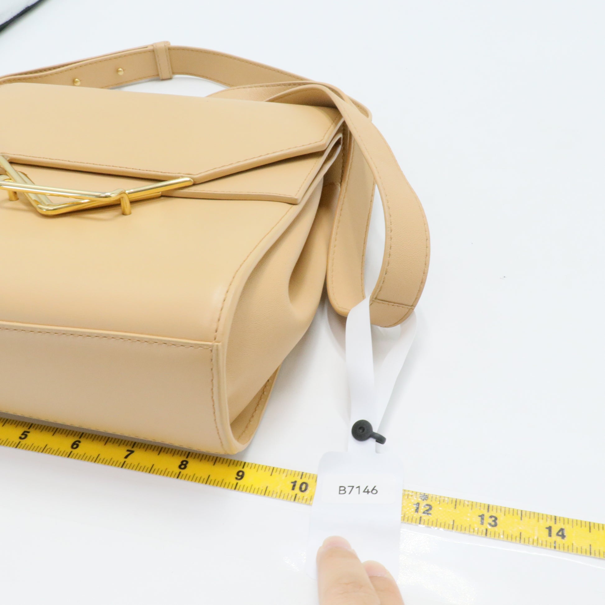 Calfskin The Clip Bag