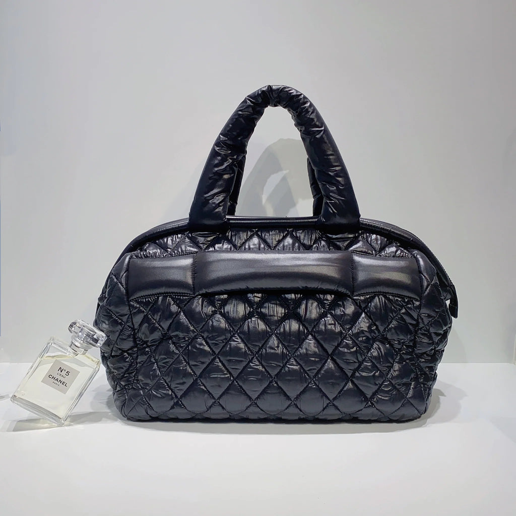 Chanel Nylon Coco Cocoon Tote Bag  twins