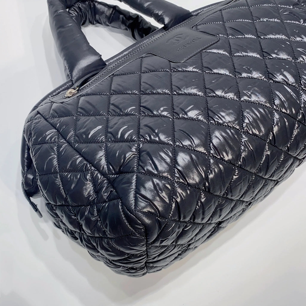 Chanel Nylon Coco Cocoon Tote Bag  twins