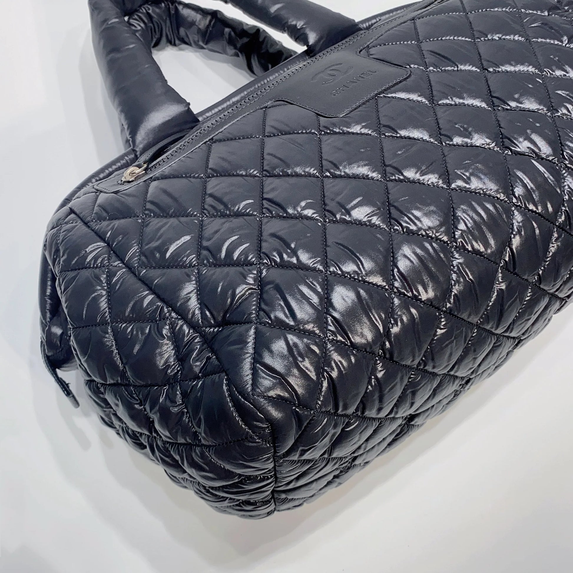 Chanel Nylon Coco Cocoon Tote Bag  twins