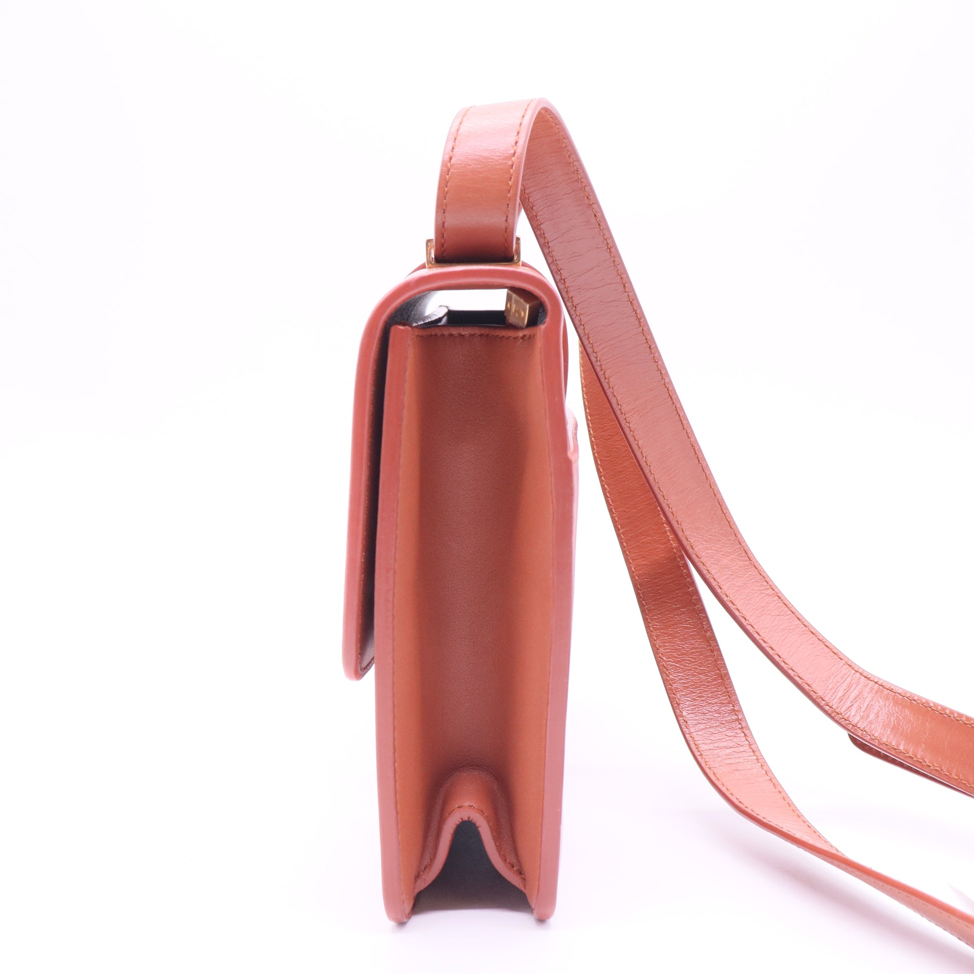 30 Montaigne Box Bag Pink Smooth Calfskin Gold Hardware