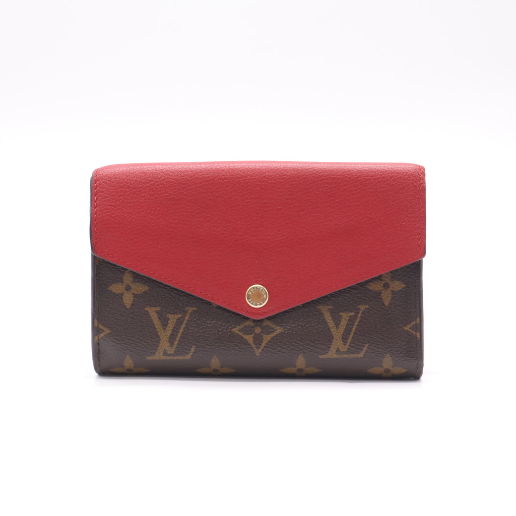 Pallas Compact Wallet Monogram Canvas and Calf Leather W22485
